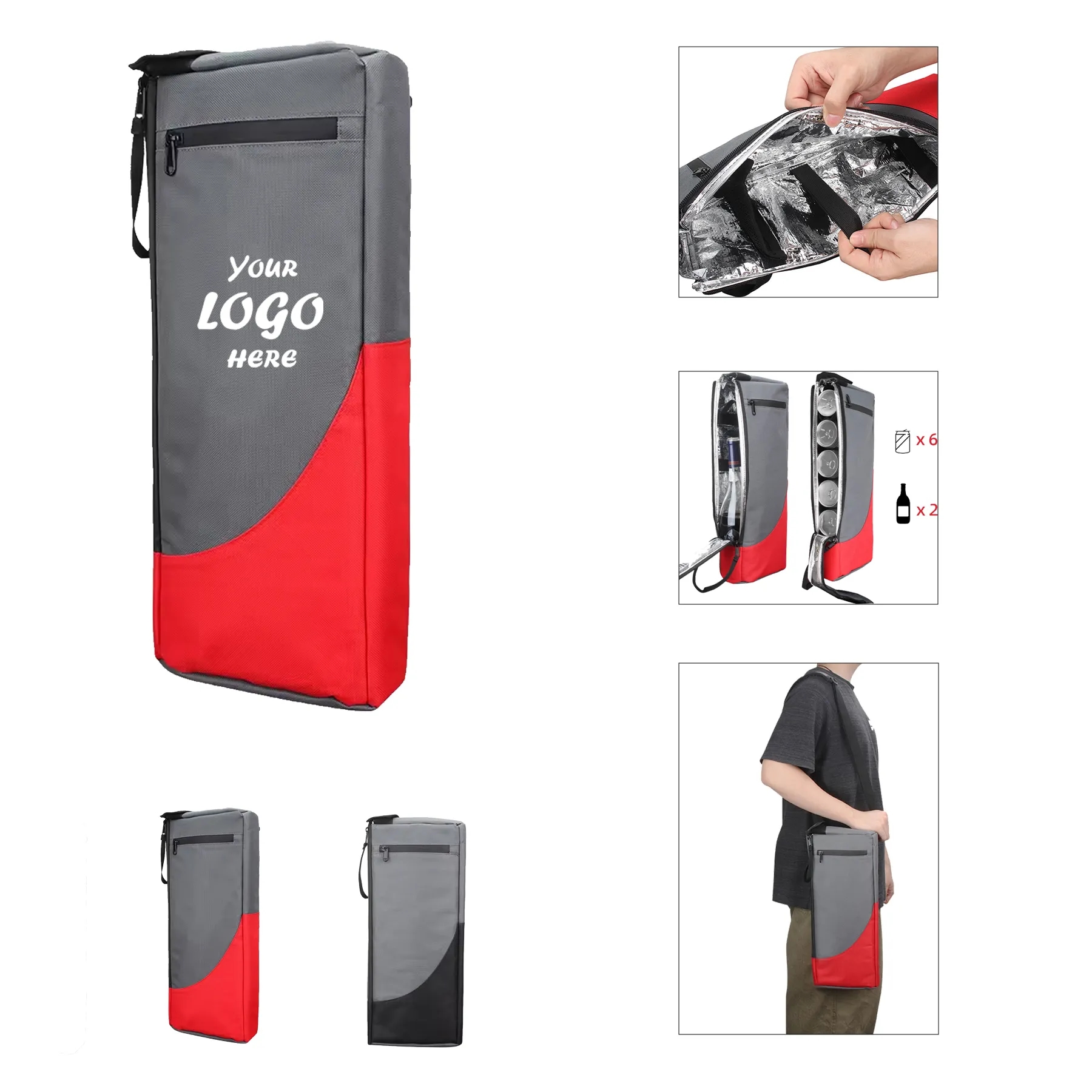 Waterproof Golf Cooler Bag For Cans And Wine Bottle