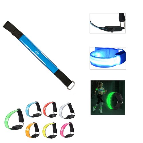 LED Reflective Arm Band For Night Running And Cycling