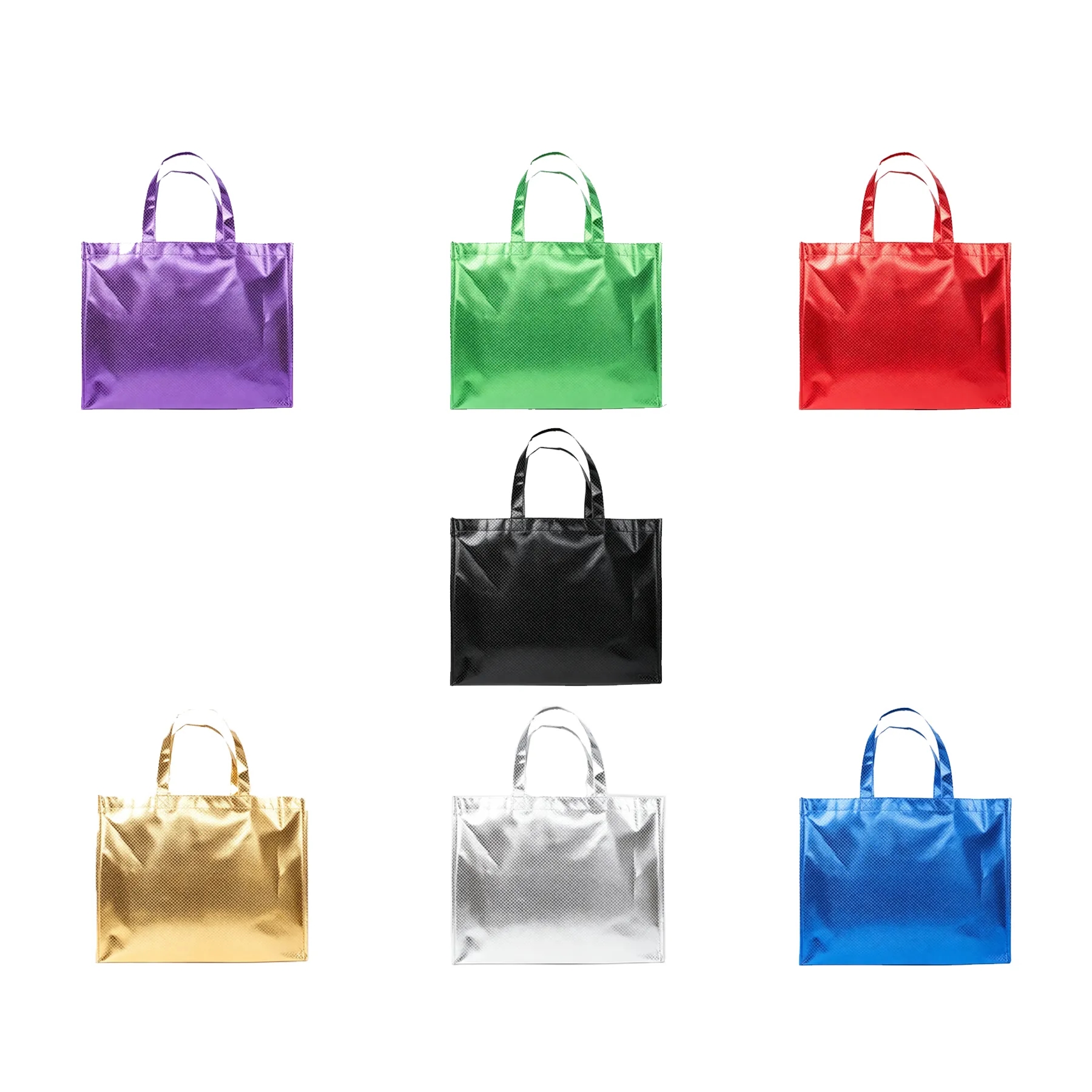 Foldable Non-Woven Shopping Tote With Long Handles - Image 3