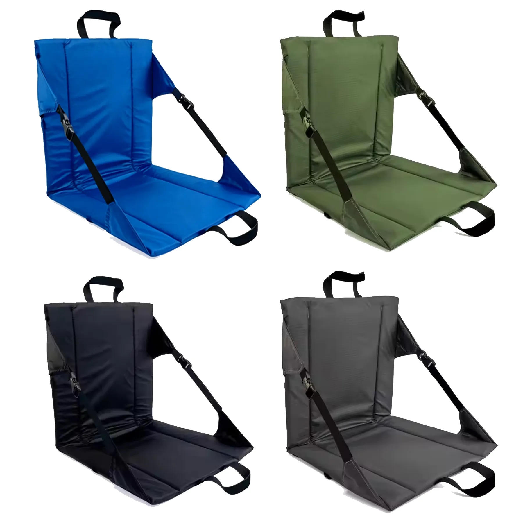 Folding Oxford Stadium Seat With Adjustable Back Support - Image 3