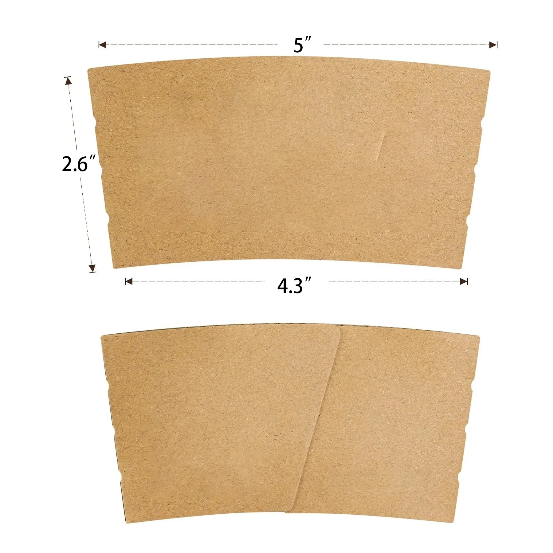Insulated Paper Sleeves For Hot Beverage Cups - Image 2