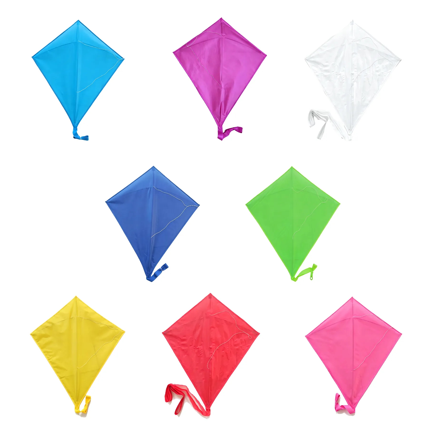 Classic Diamond Kite With Spool For Outdoor Flying - Image 3