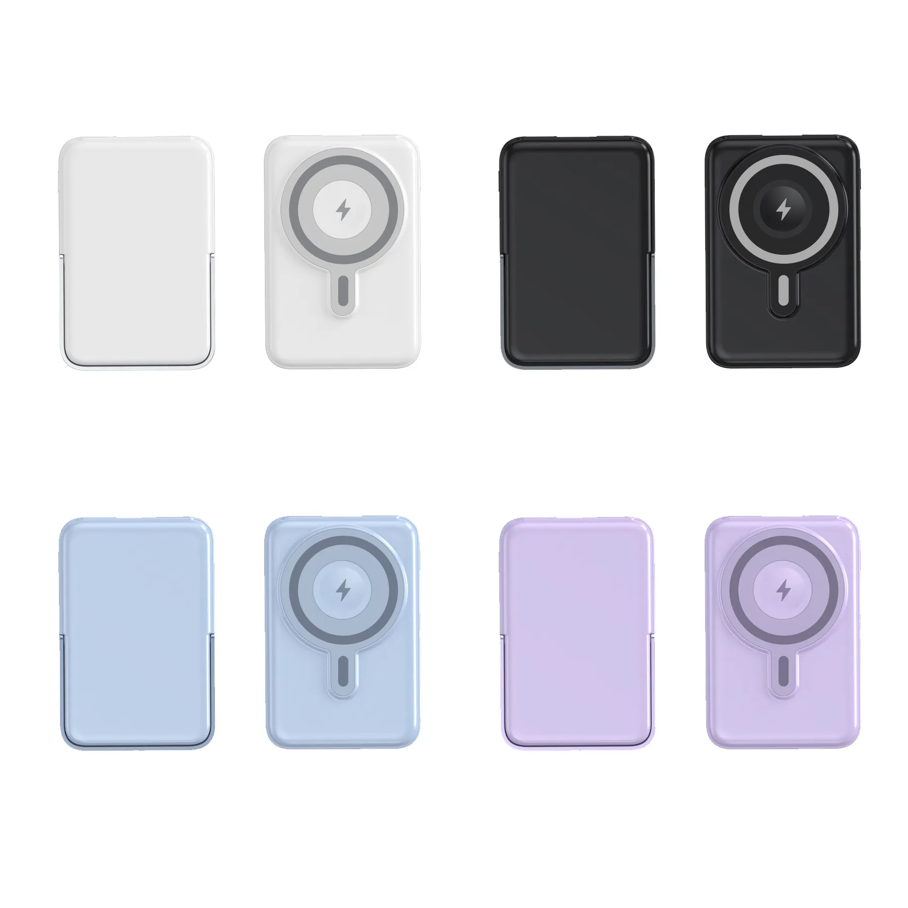 Magnetic Wireless Power Bank Charger With Foldable Stand - Image 3