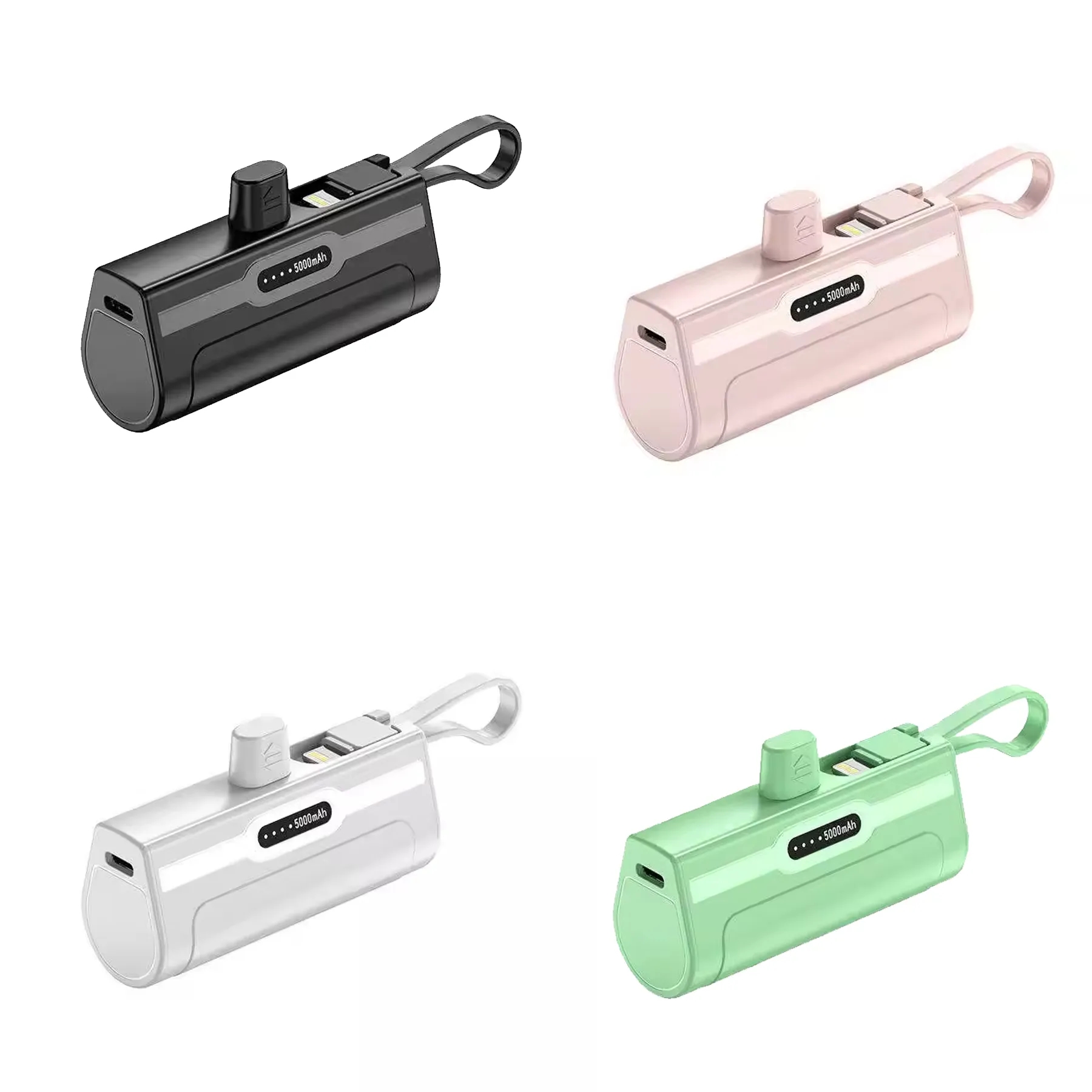 Mini 5000mAh Cordless Power Bank For Daily Phone Backup - Image 3