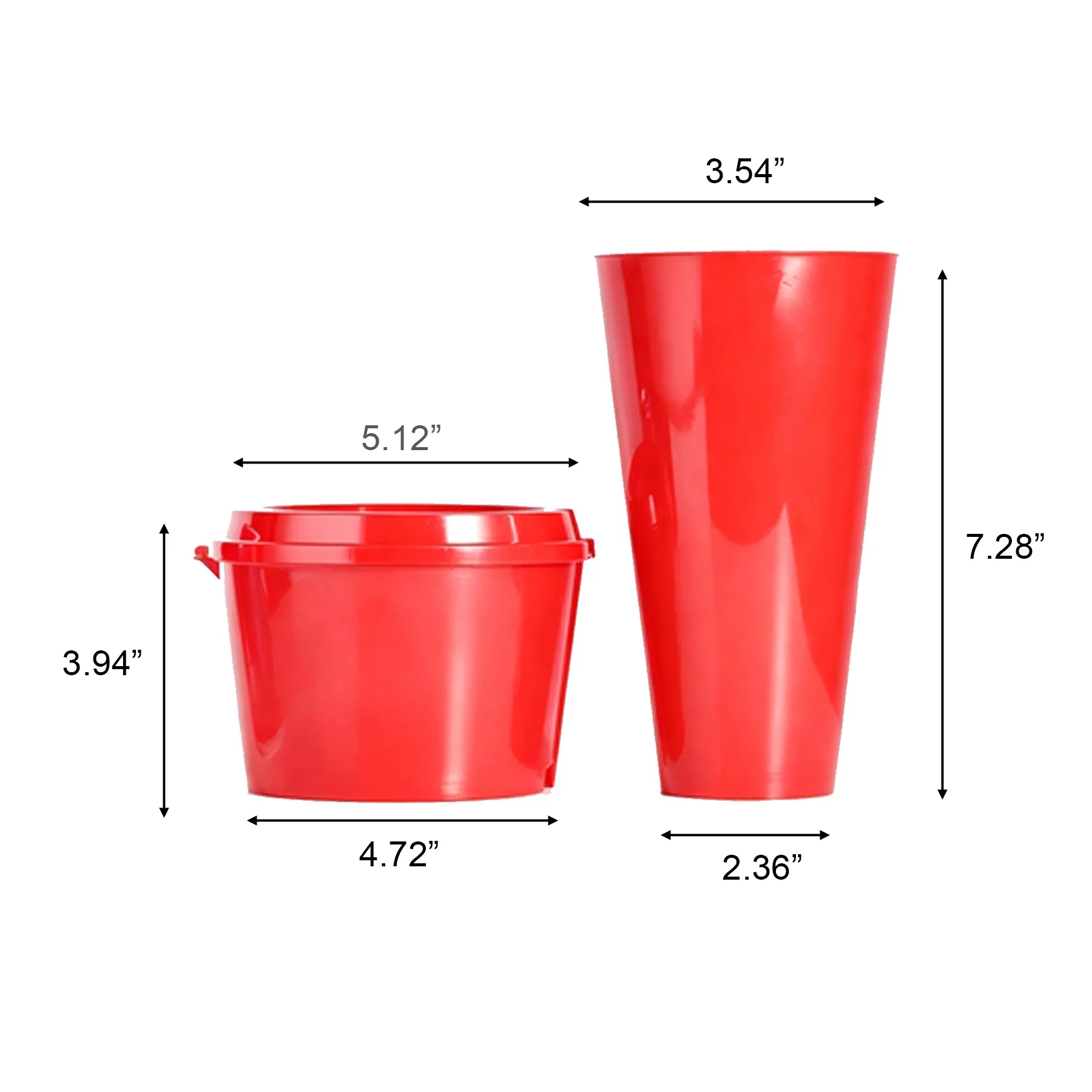 Dual Popcorn And Soda Cup With Straw For Movie Nights - Image 2