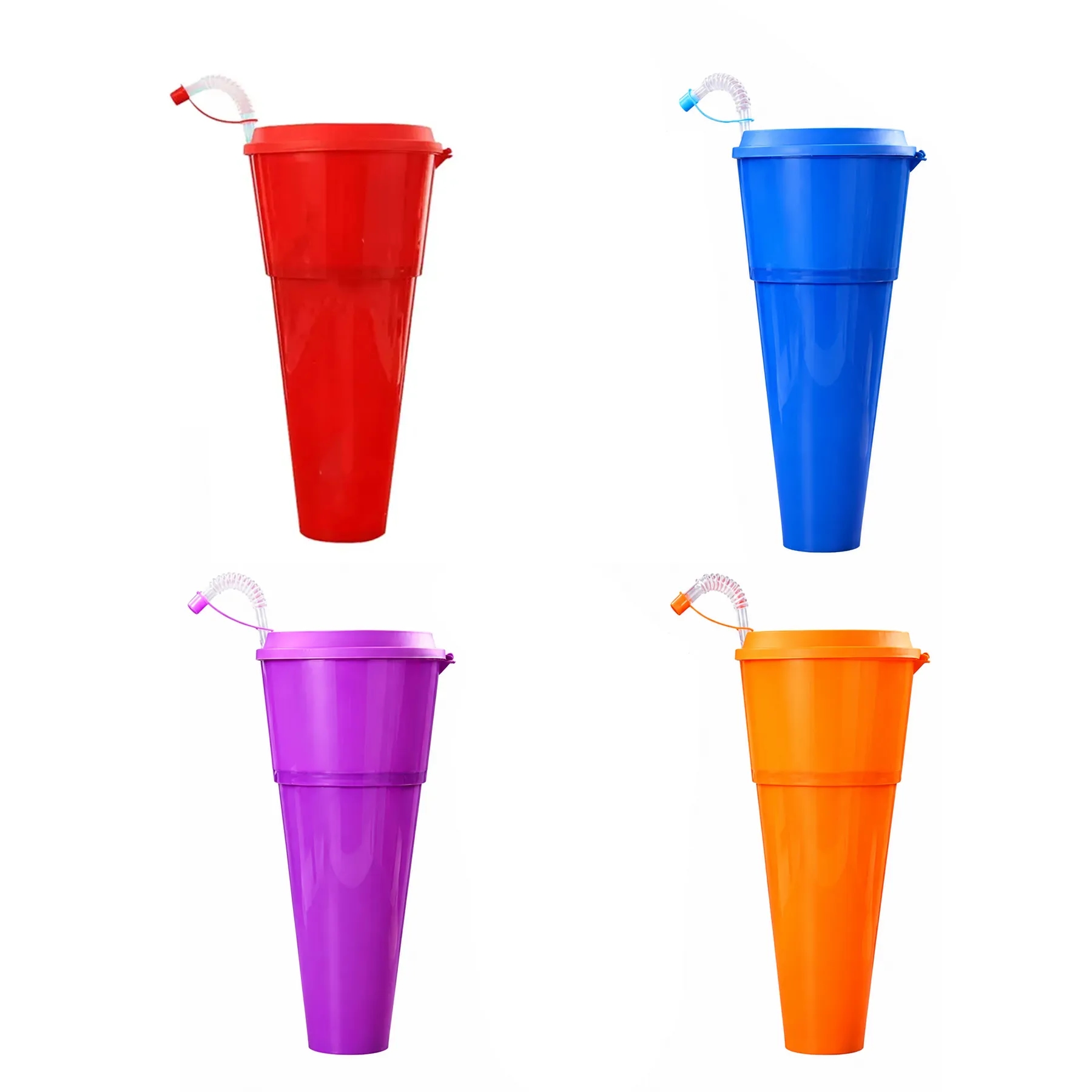 Dual Popcorn And Soda Cup With Straw For Movie Nights - Image 3
