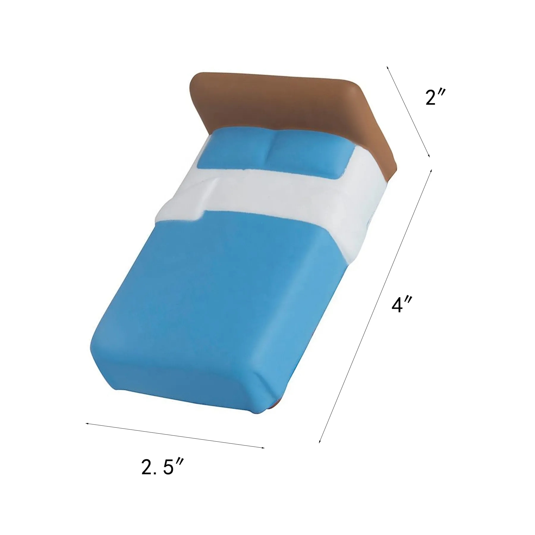 Bed Shaped PU Foam Stress Reliever For Wellness Brands - Image 2