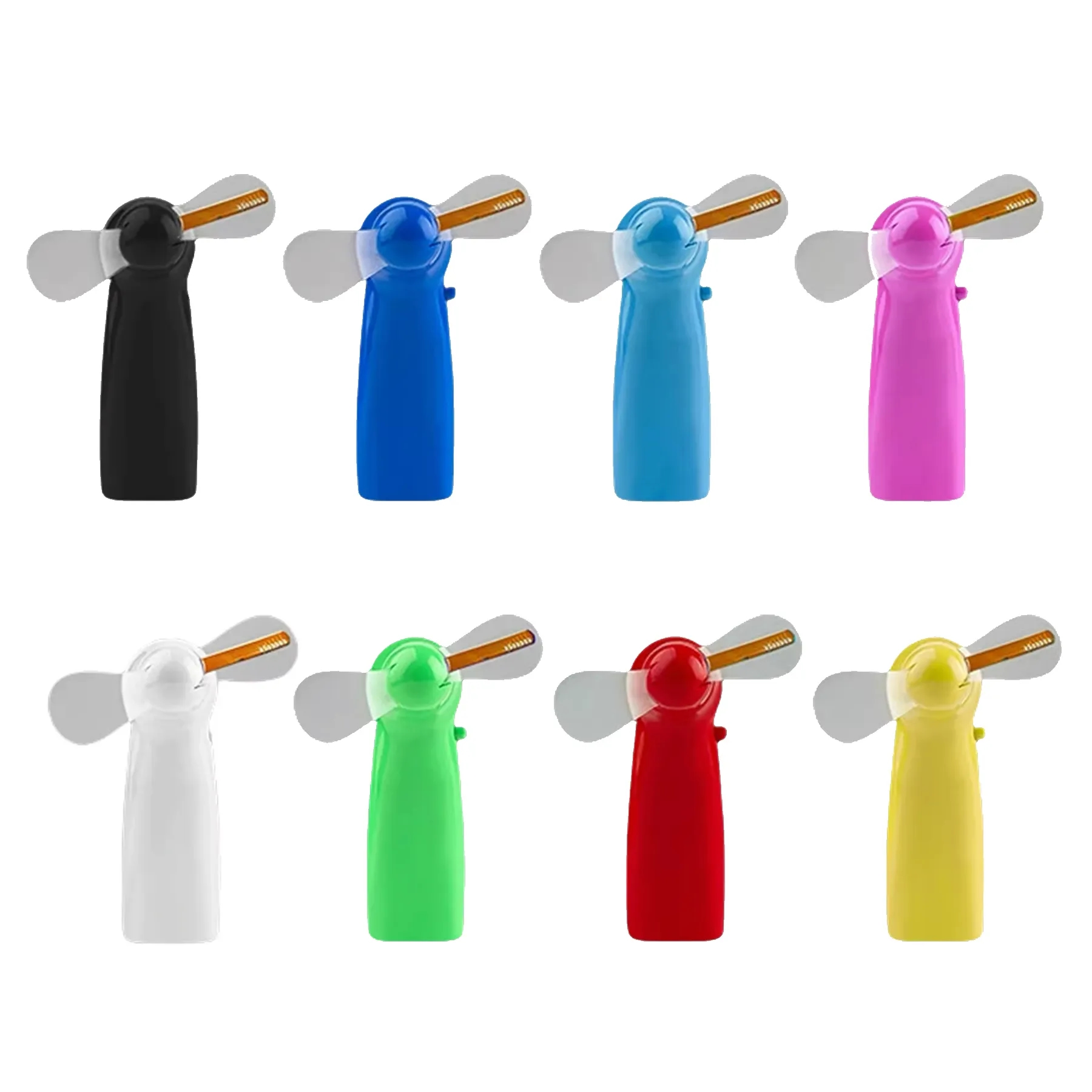 Light Up Handheld Fan With Flexible LED Blades For Events - Image 3