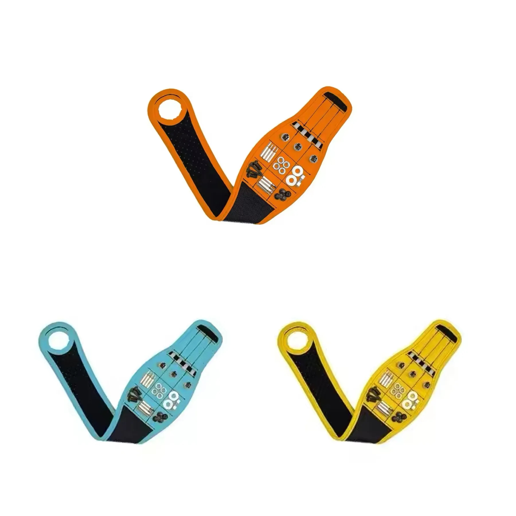 Magnetic Tool Wristband With Strong Pads For Repair - Image 3