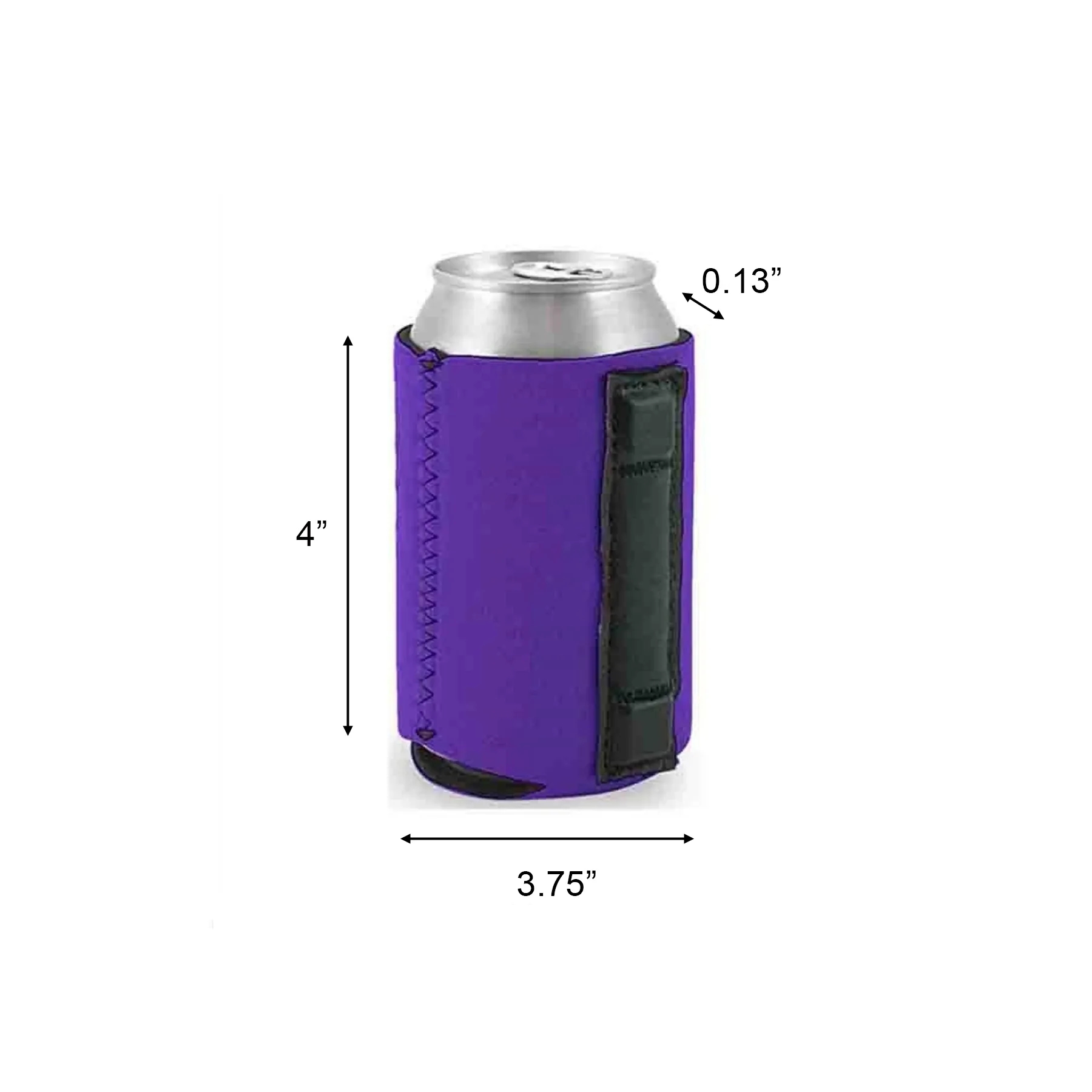 Magnetic Neoprene Can Cooler Sleeve For Outdoor Drinks - Image 2