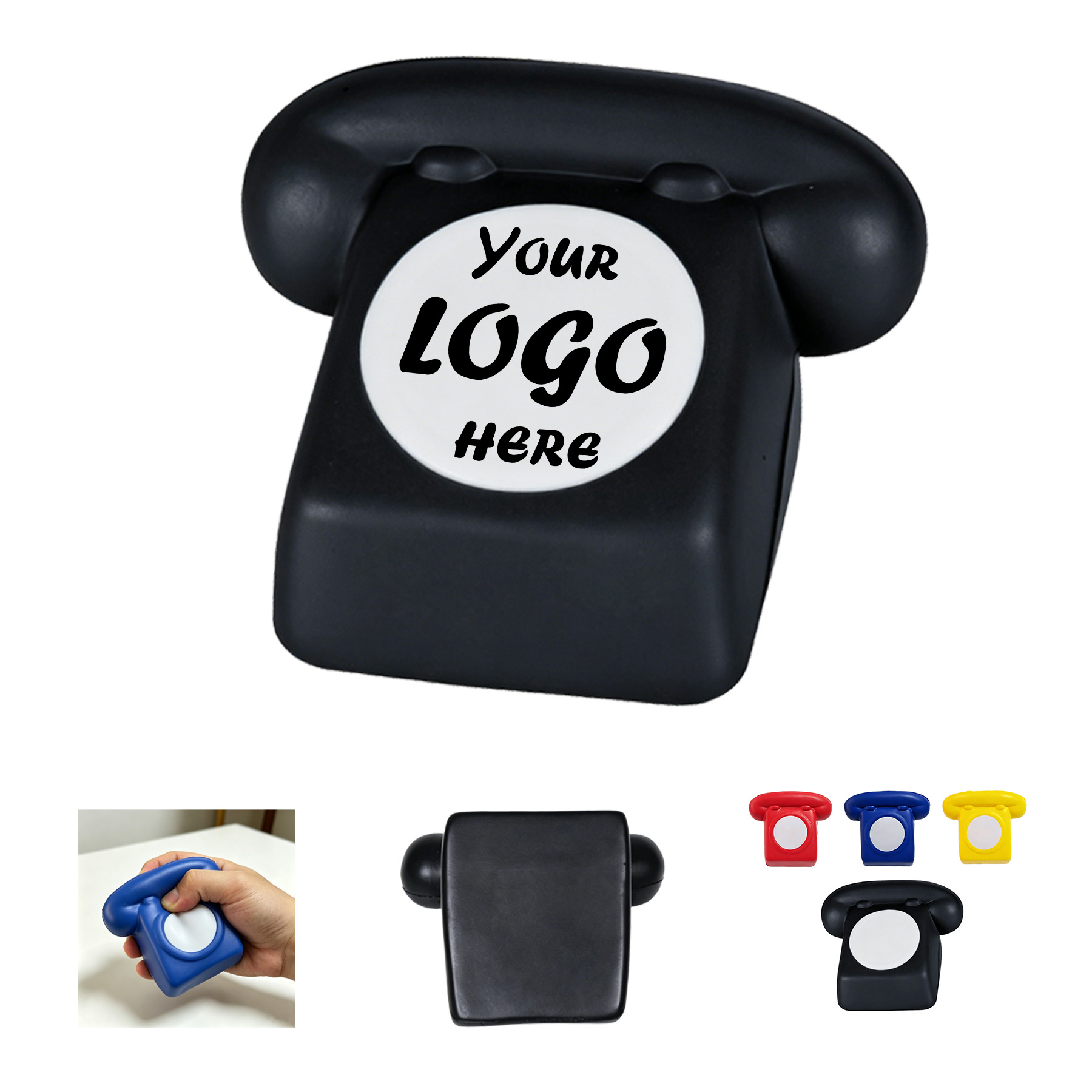 Rotary Phone Foam Stress Ball For Office Desk Breaks