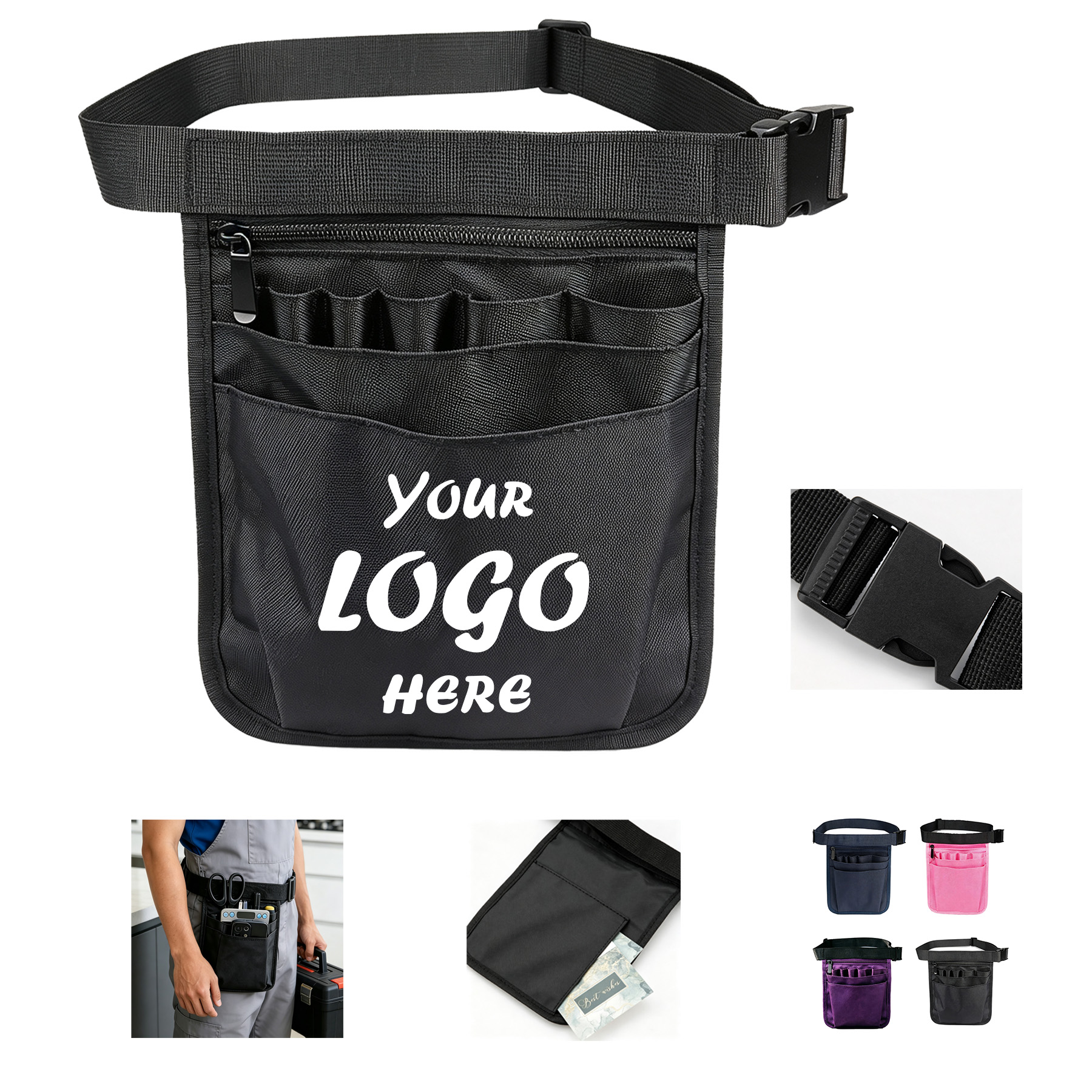 Medical Nurse Waist Pack Organizer For Daily Supplies