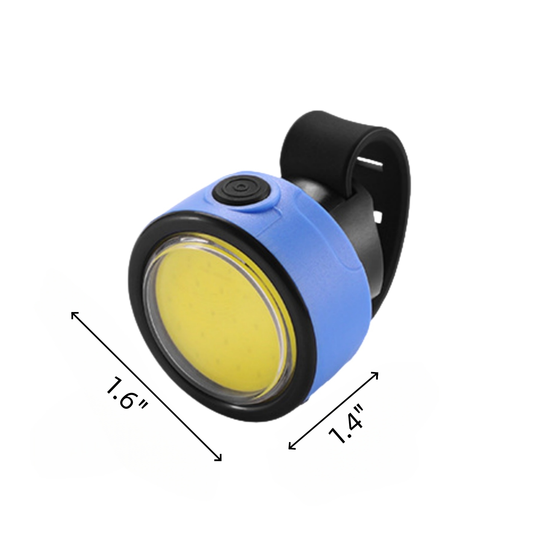 Compact Rechargeable Front And Rear Bicycle Light Set - Image 2