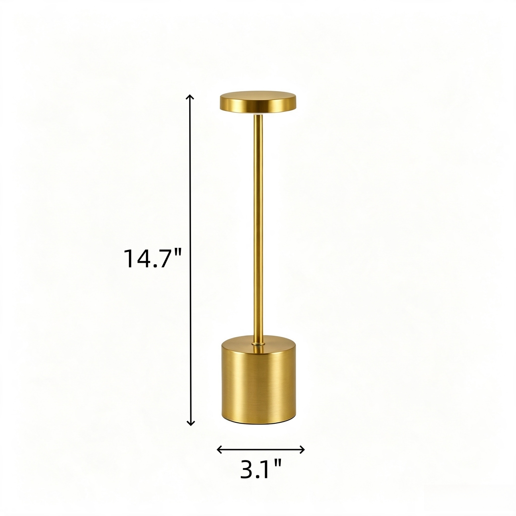 Modern Portable USB Rechargeable Cordless LED Table Lamp - Image 2