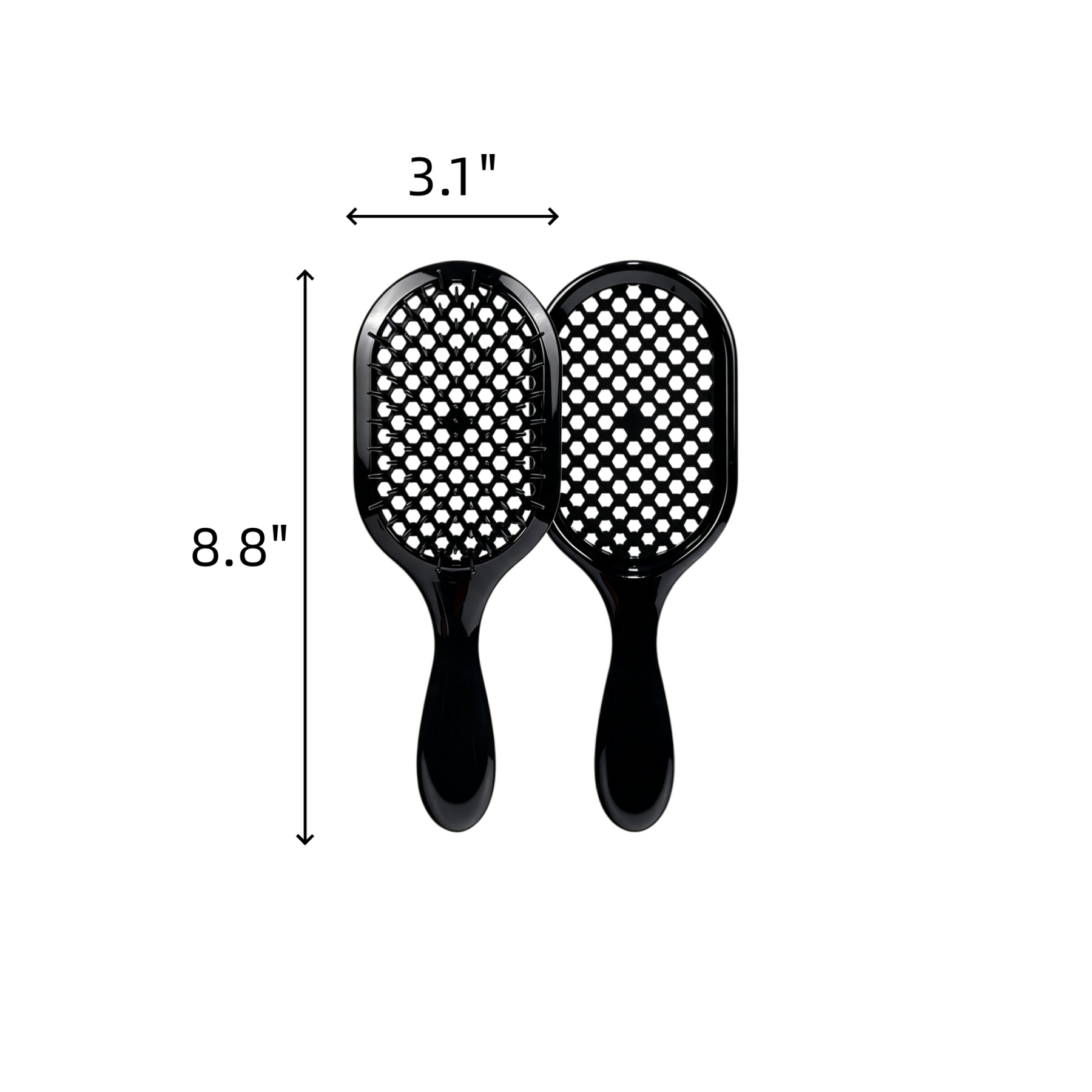 Ventilated Detangling Wet And Dry Scalp Massage Hair Brush - Image 2
