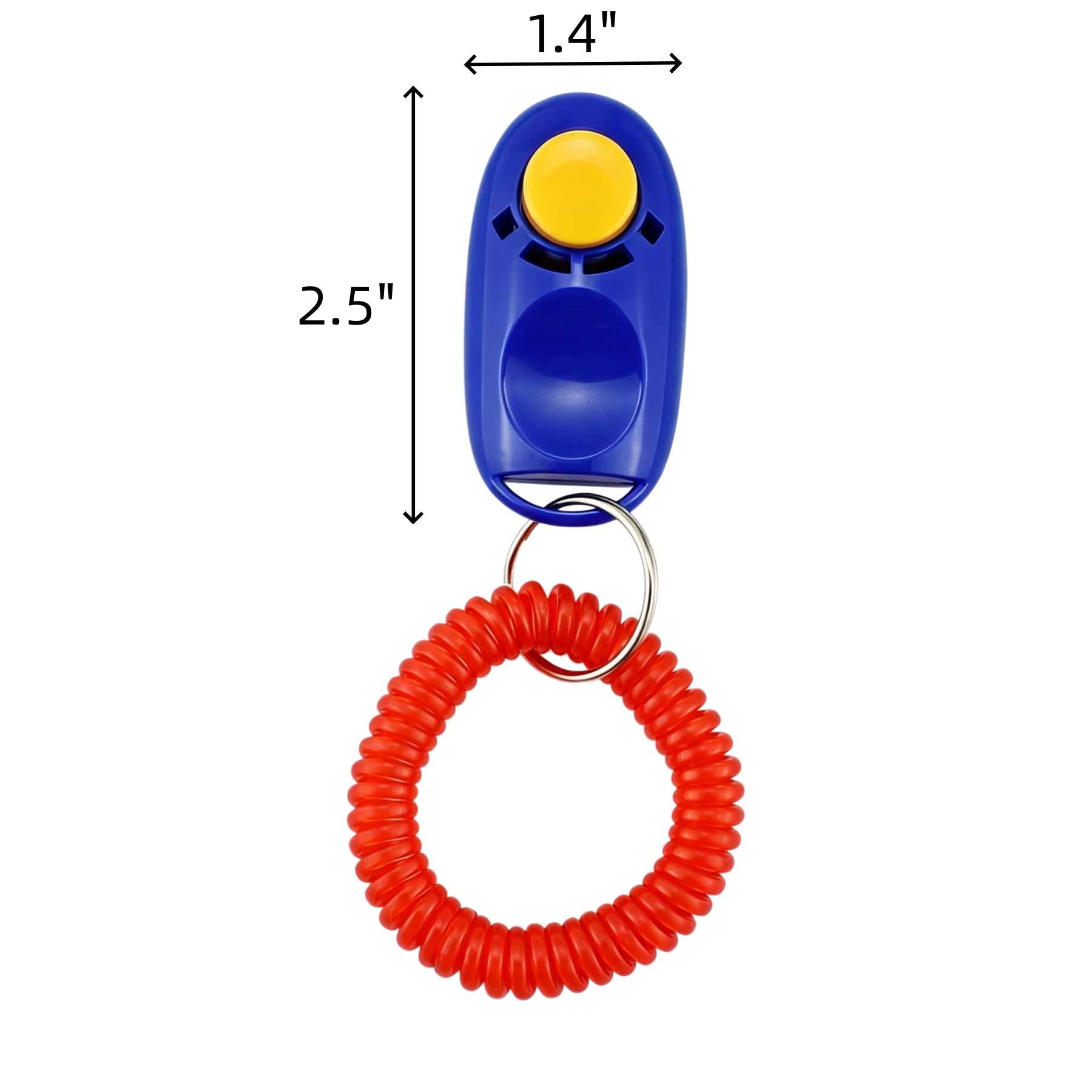 Portable Dog Training Clicker With Elastic Wrist Strap - Image 2
