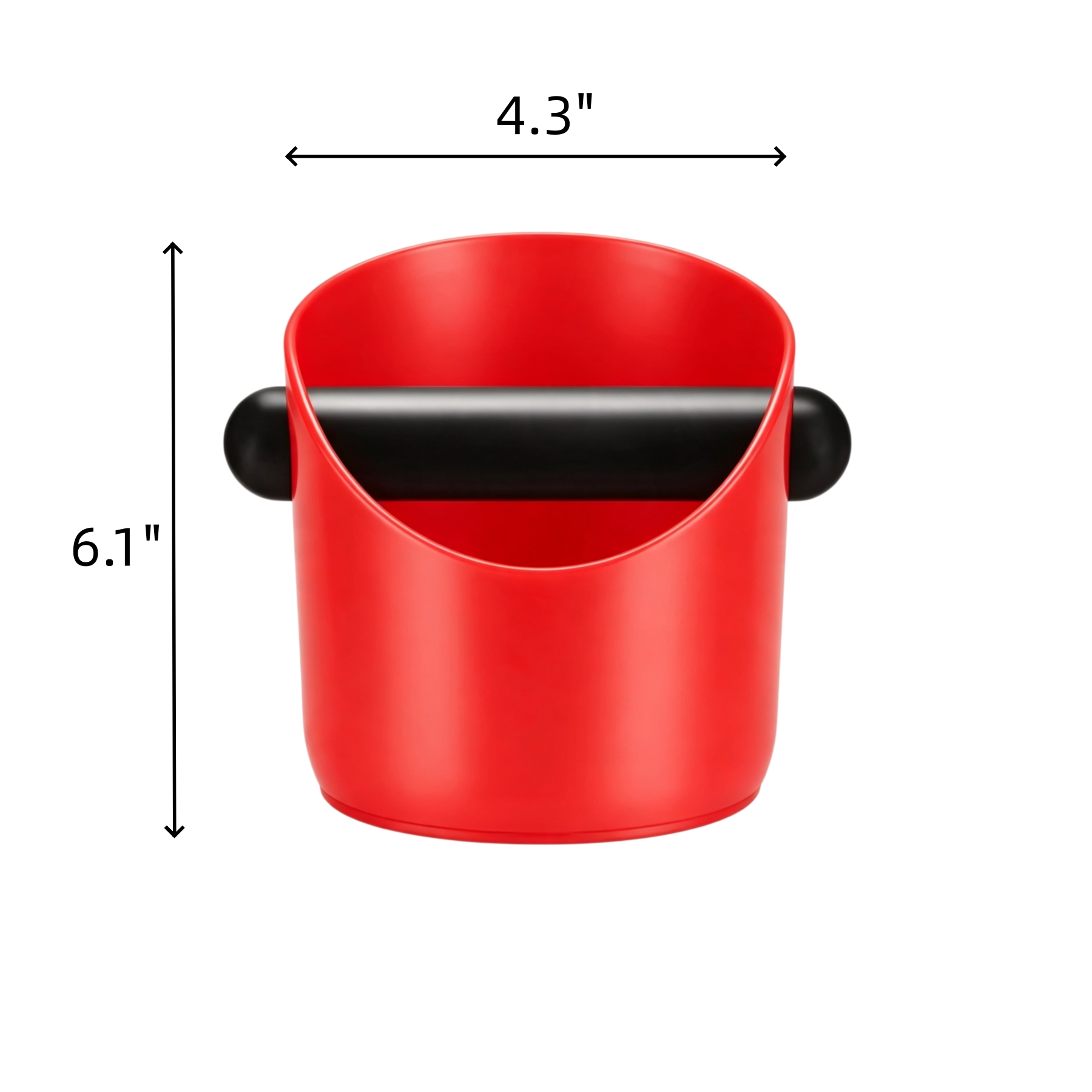 ABS Coffee Grounds Knock Box With Silicone Knock Bar - Image 2