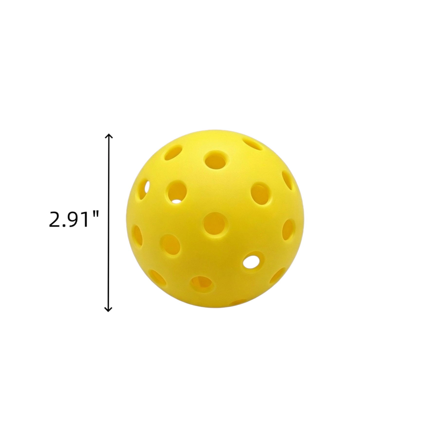 Durable 40-Hole TPE Outdoor Pickleball For Training - Image 2