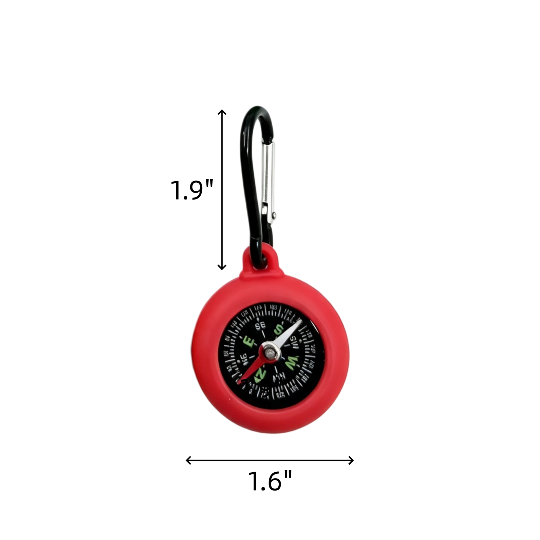 Portable Keychain Compass For Hiking And Outdoor Travel - Image 2