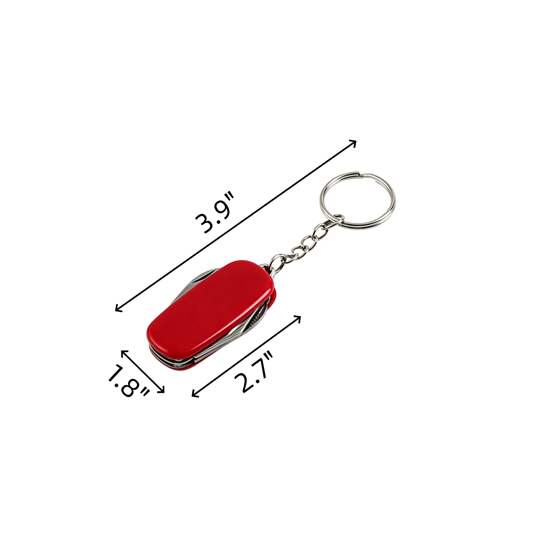 Portable Stainless Steel Multi-Function Folding Pocket Knife - Image 2