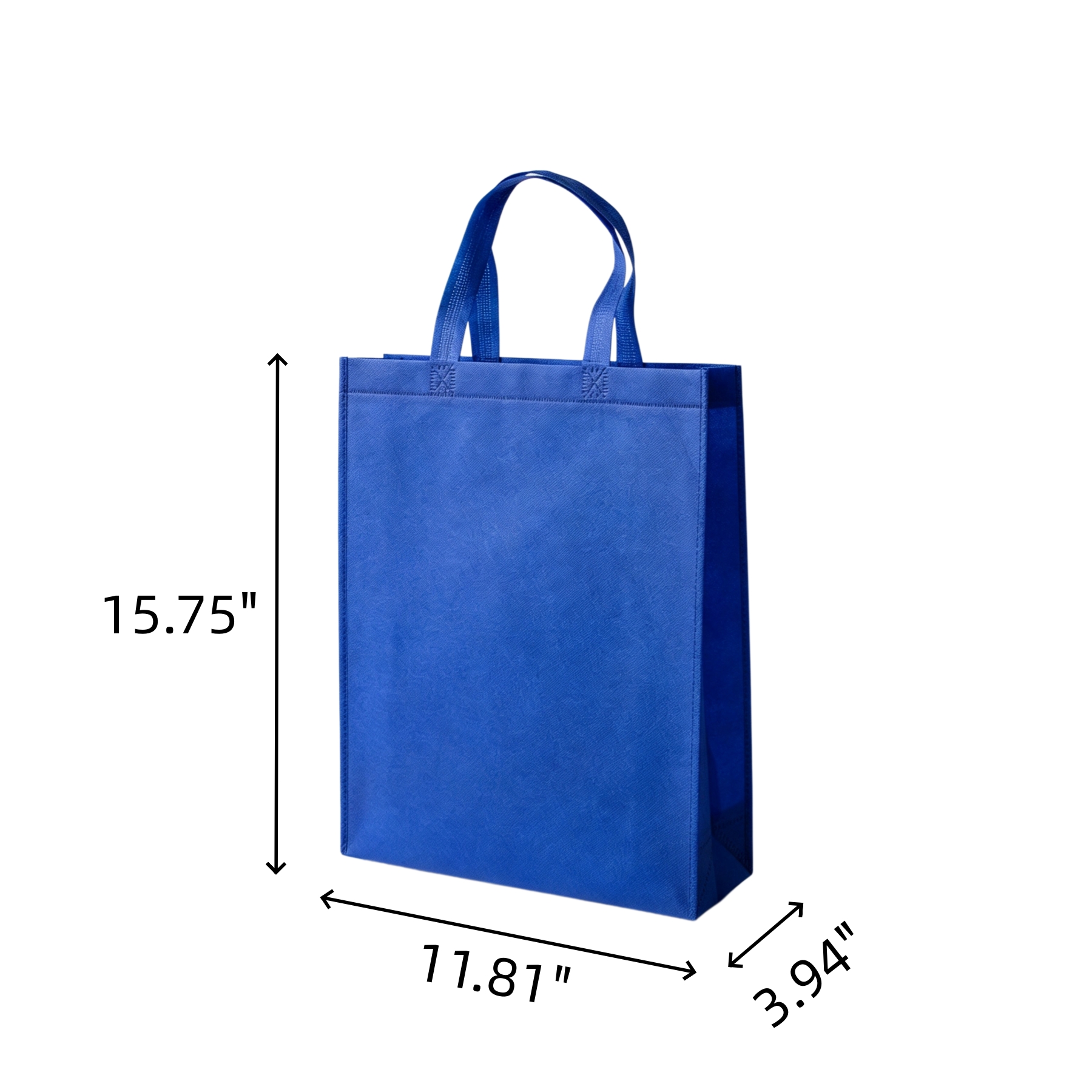 Foldable Non-Woven Shopping Tote Bag With Reinforced Edges - Image 2