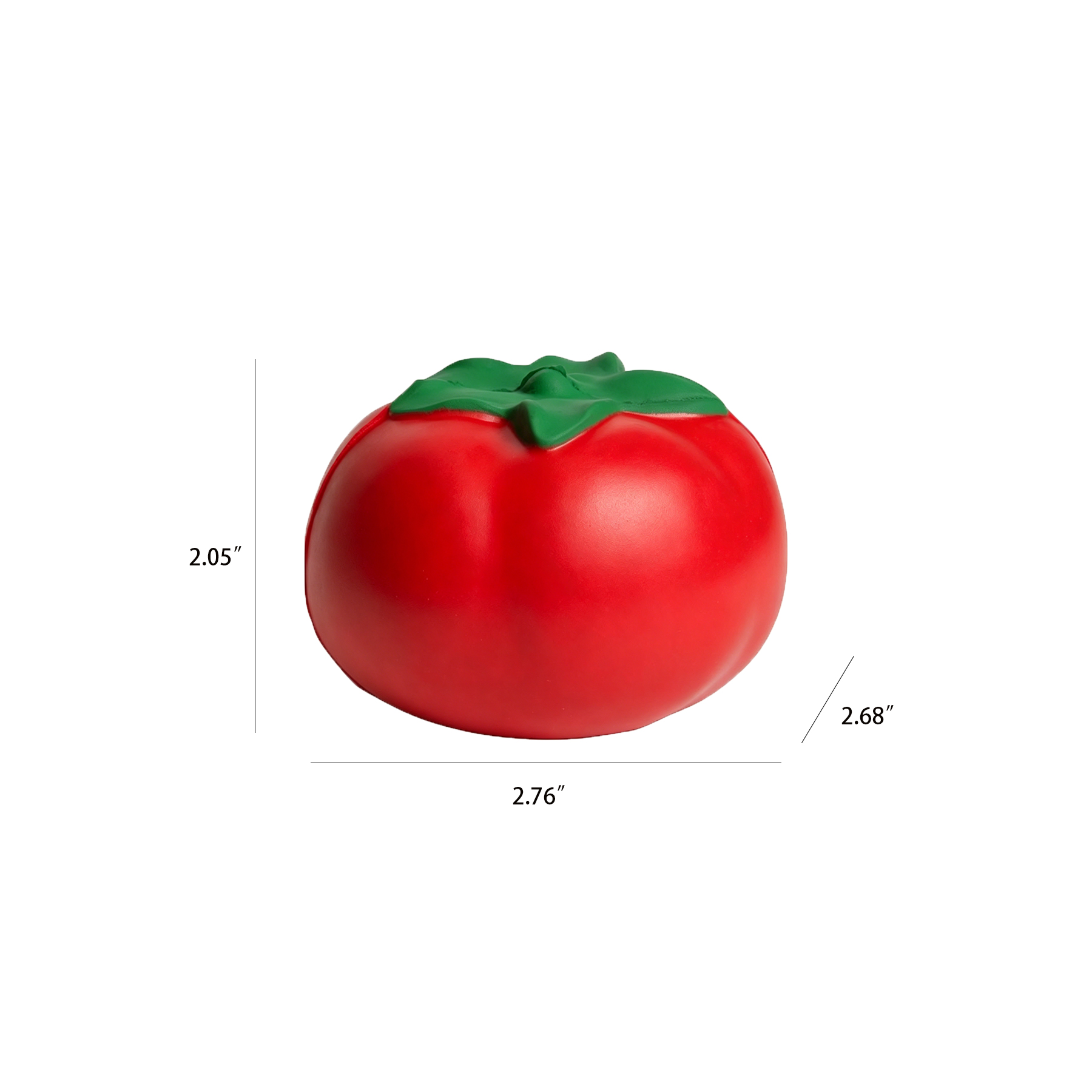Realistic Tomato PU Foam Stress Reliever For Food Events - Image 2