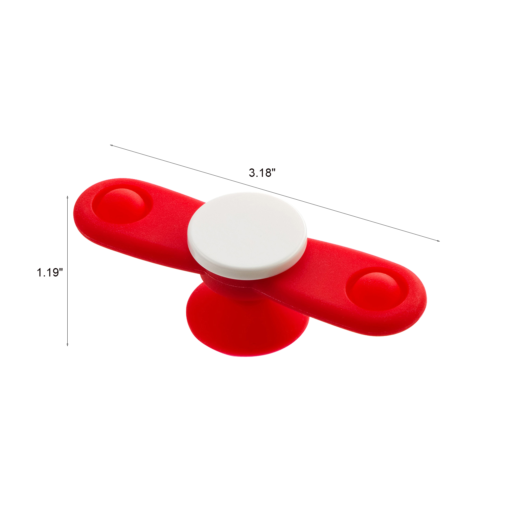 Push Pop Propeller Spinner With Suction Cup Base Toy - Image 2