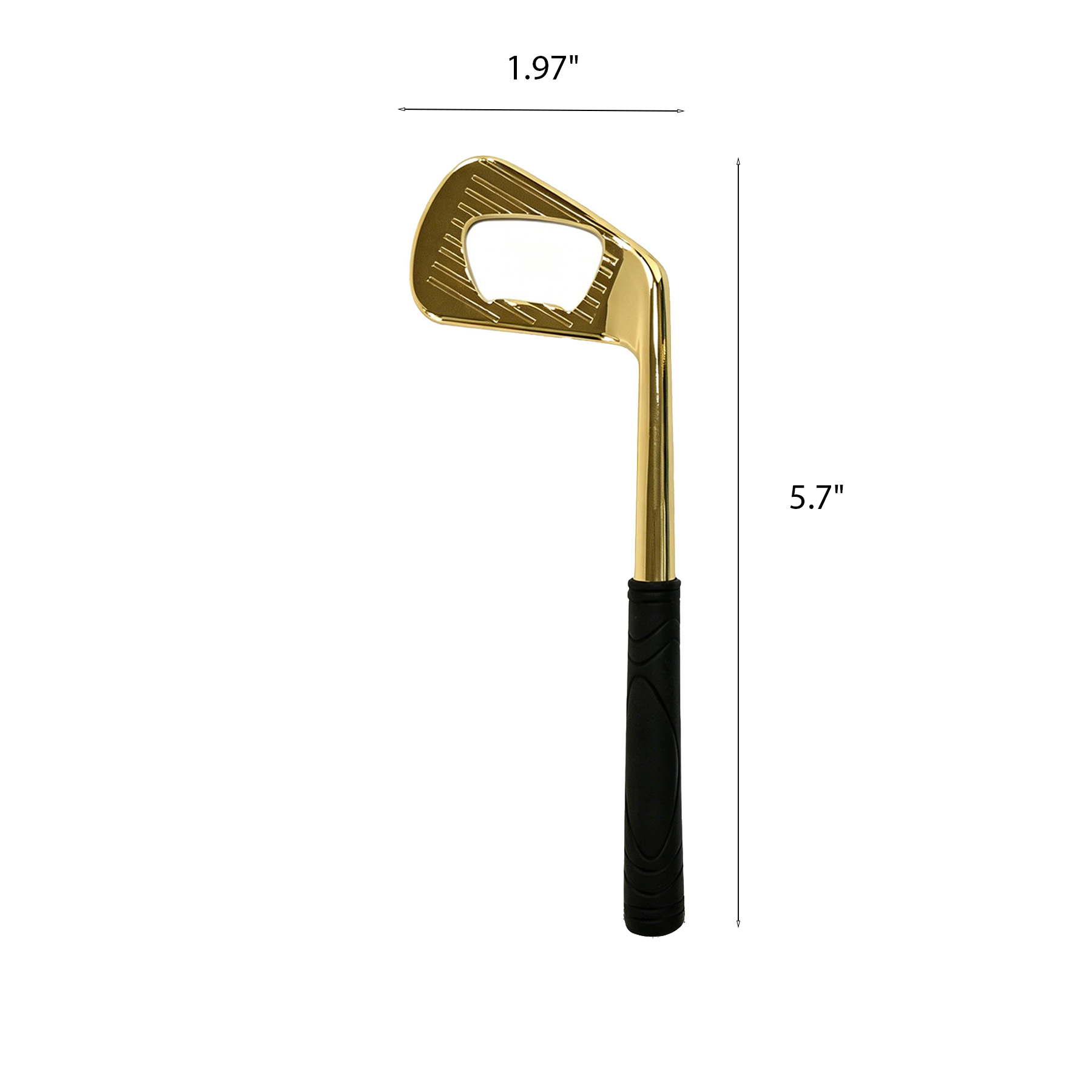 Golf Club Metal Bottle Opener For Bar And Event Use - Image 2