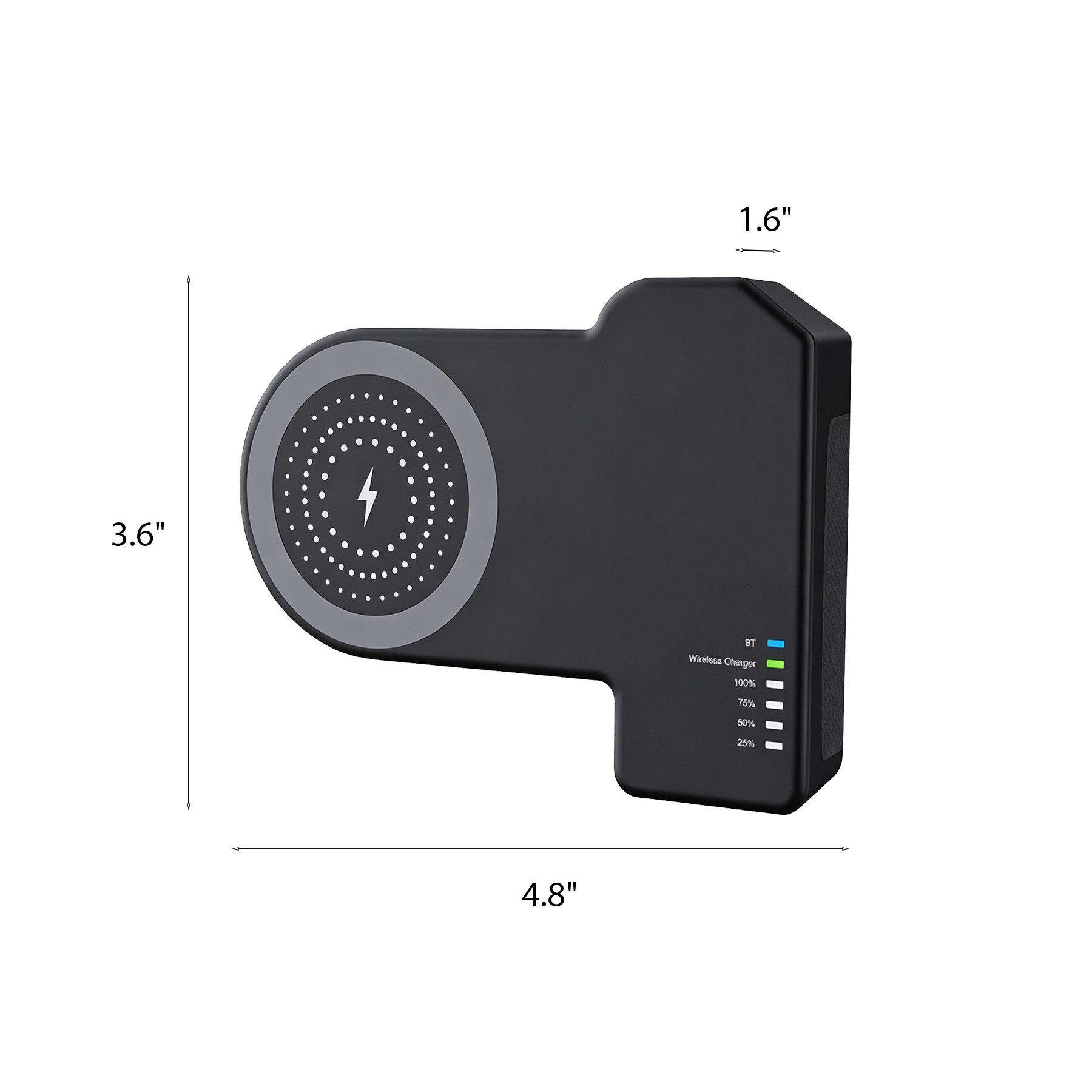 Wireless Charging Phone Stand With Bluetooth Shutter - Image 2