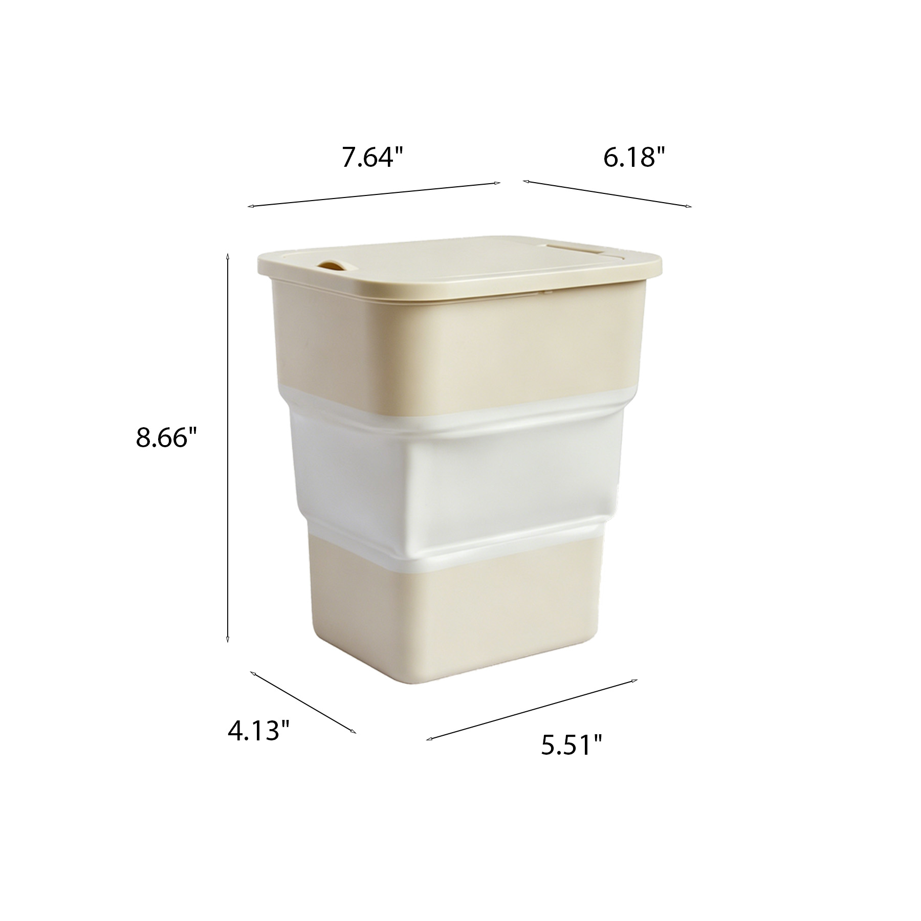 Folding Car Trash Can For Compact Auto Organization - Image 2