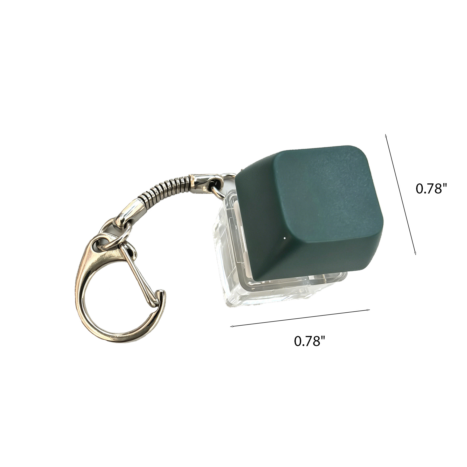 Keyboard Keycap Fidget Keychain For Pocket Stress Relief - Image 2