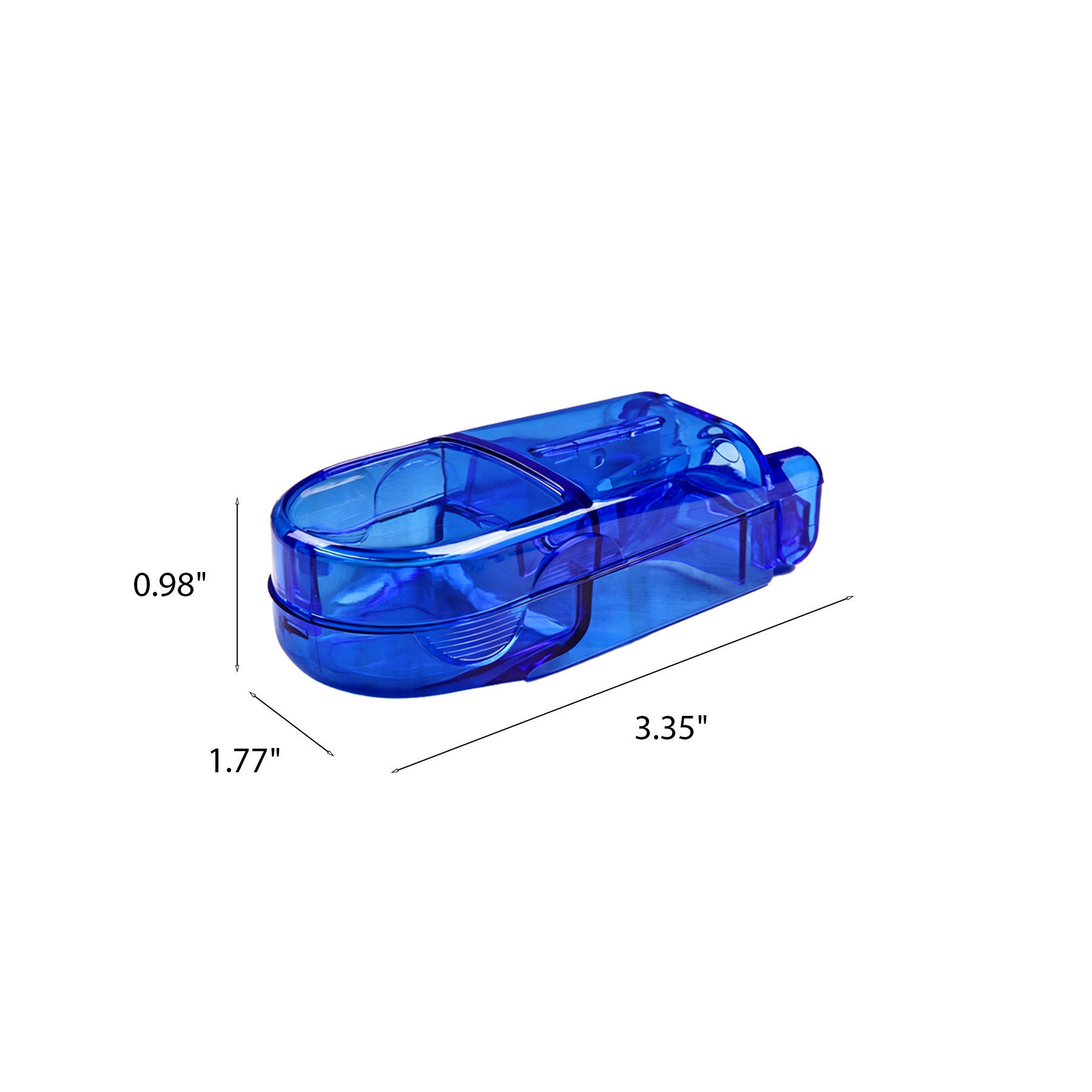 Portable Pill Cutter Box For Clean Medicine Splitting - Image 2
