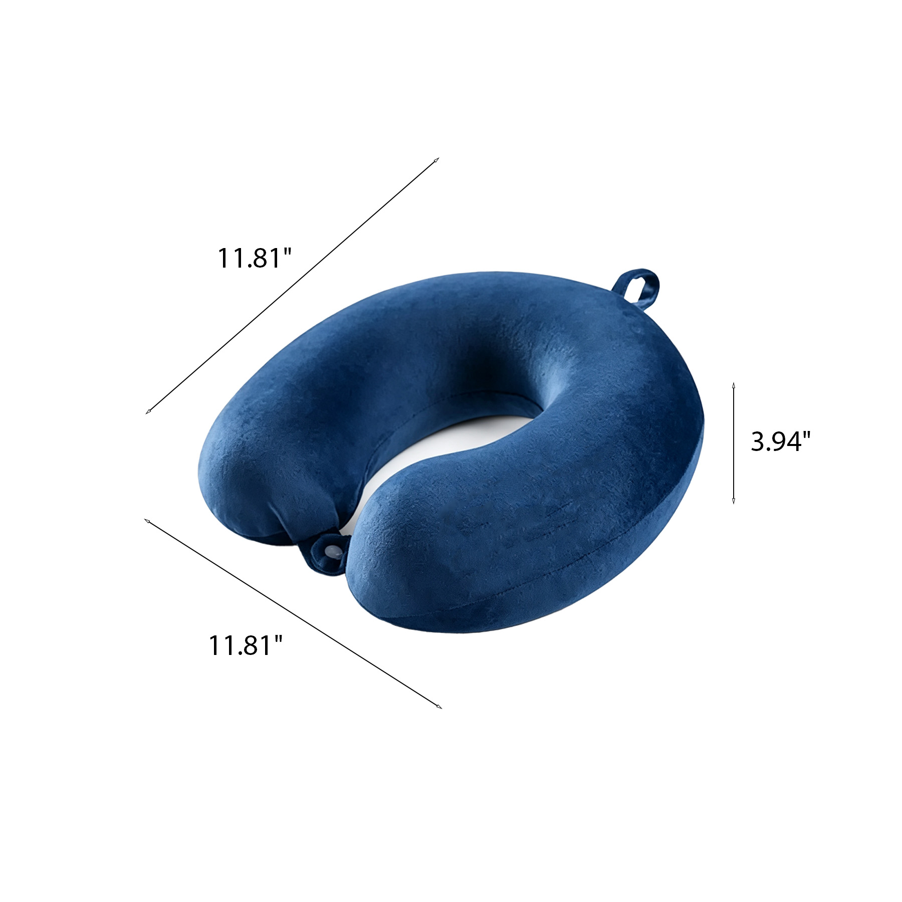 Memory Foam Travel Neck Pillow For Flights And Road Trips - Image 2