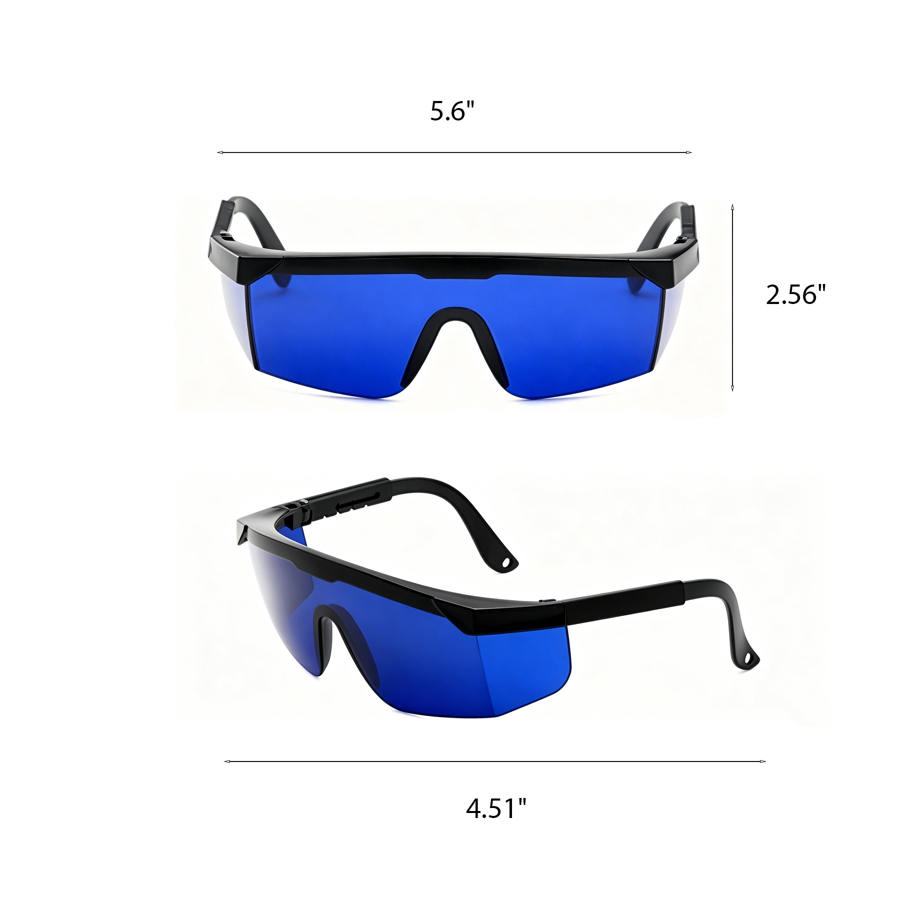 Side Shield Safety Glasses For Work And Beauty Care - Image 2