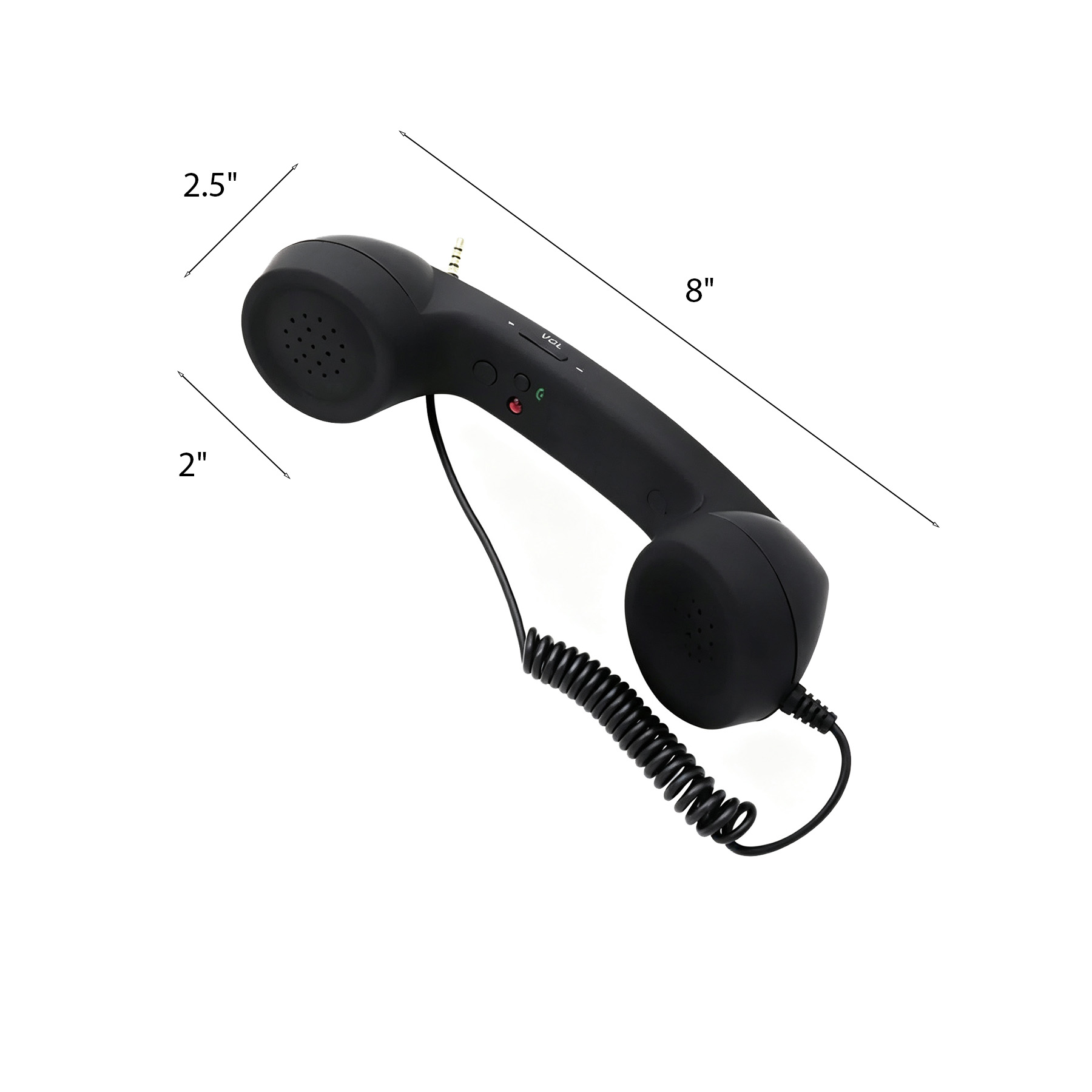 Retro Wired Handset Receiver For Smartphone Daily Calls - Image 2