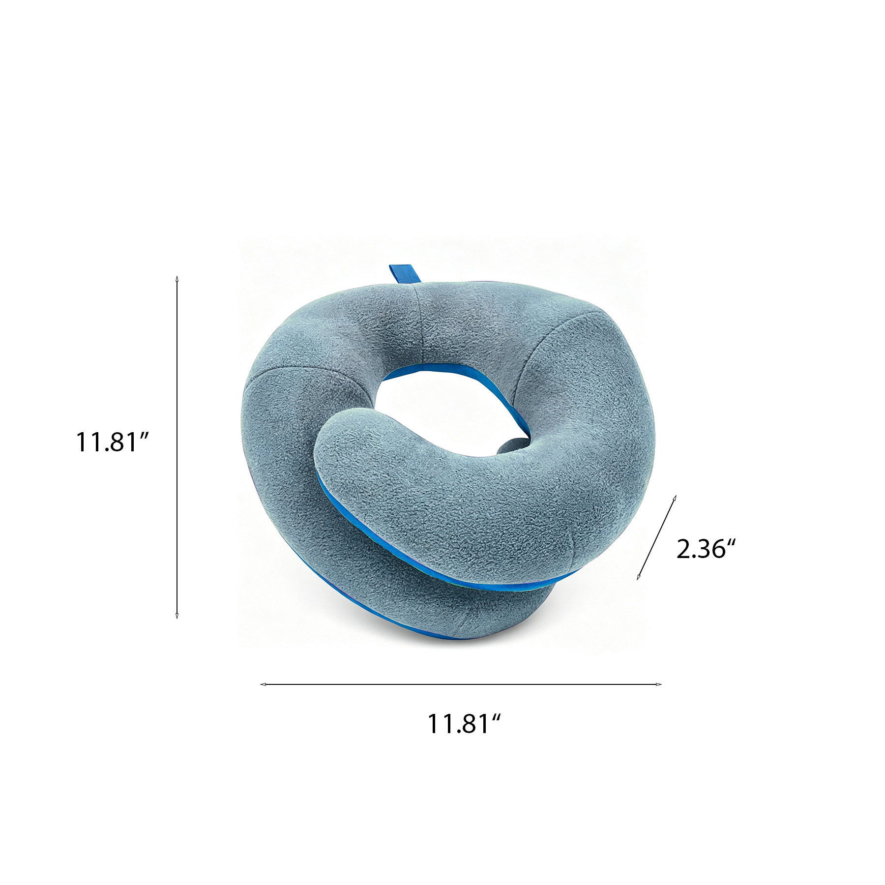 Adjustable Travel Neck Pillow For Airplane Comfort - Image 2