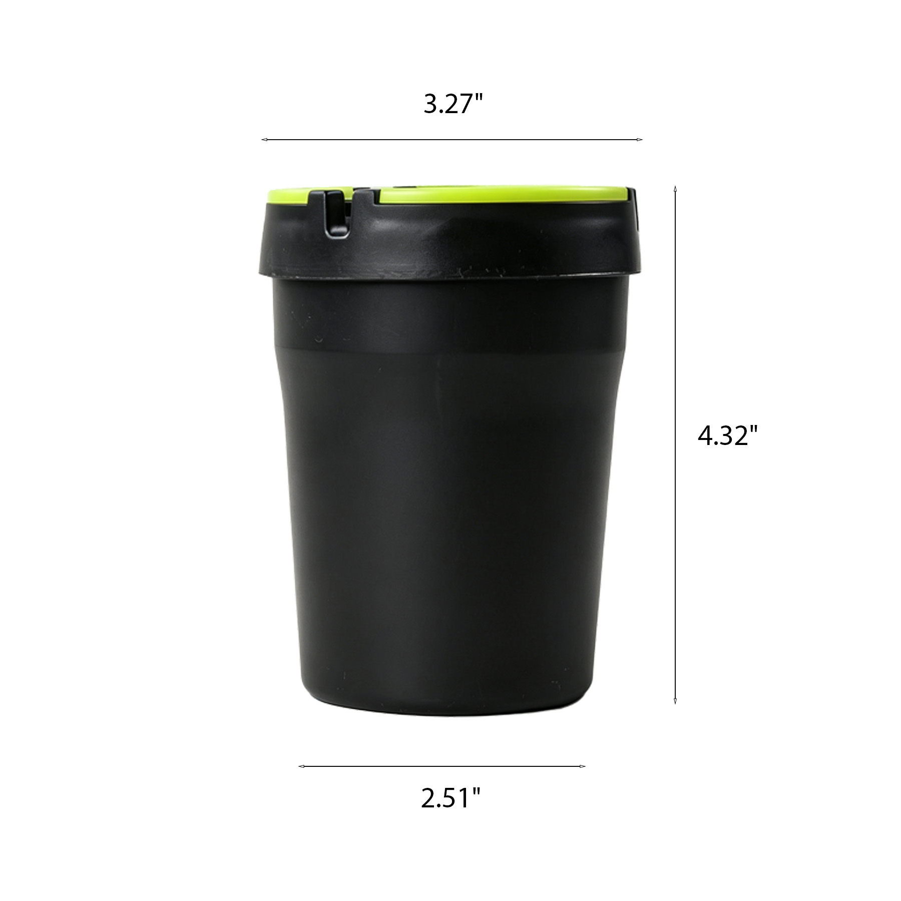 Glow In Dark Cup Holder Ashtray For Car And Patio Use - Image 2