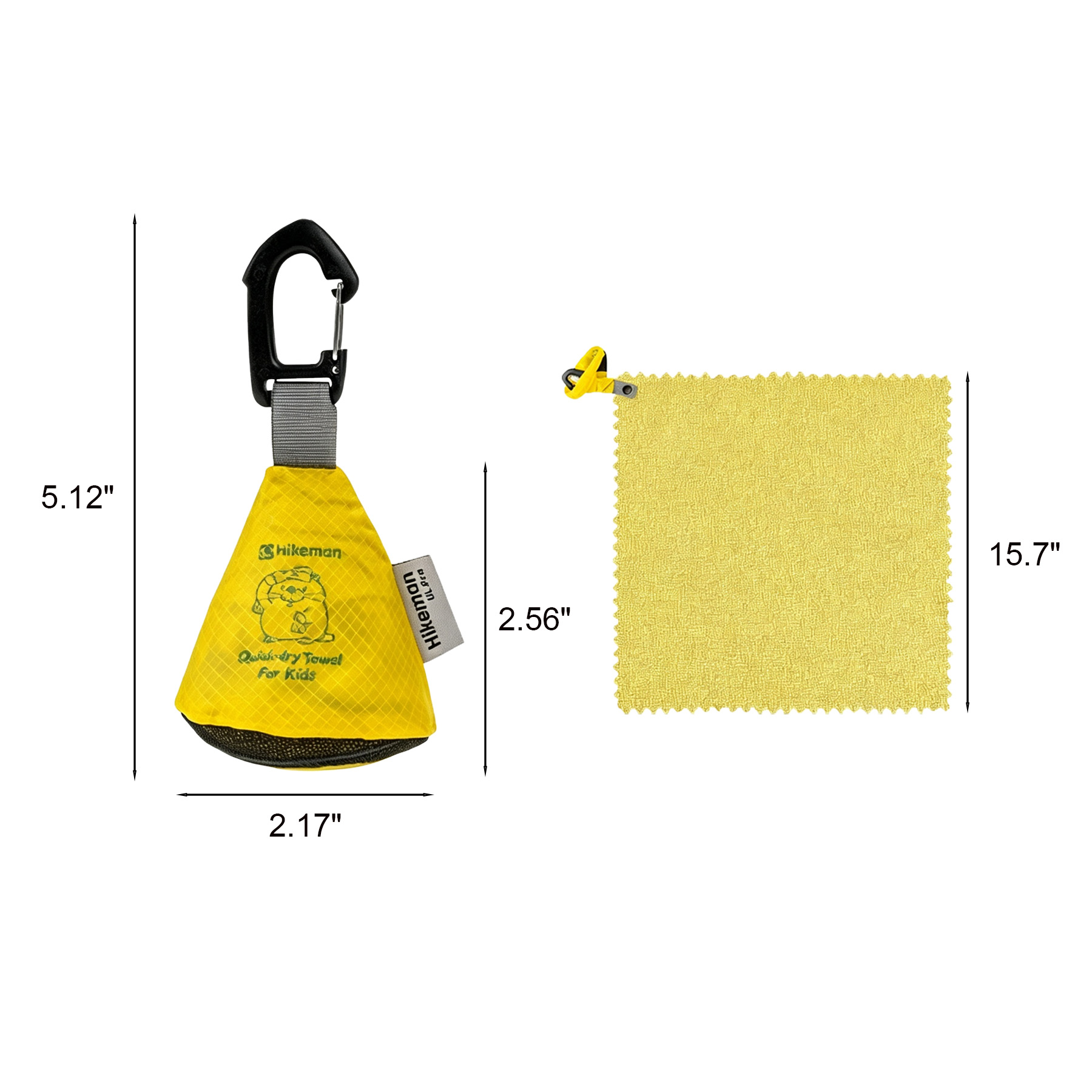 Portable 16inch Quick Dry Outdoor Travel Towel - Image 2