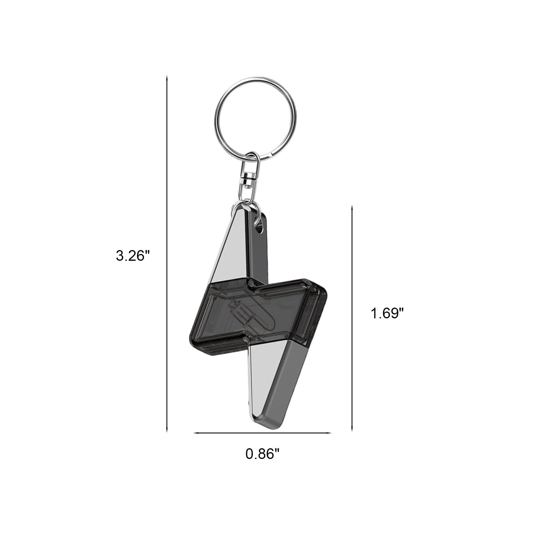 Portable Anti Static Keychain With LED Discharge Indicator - Image 2