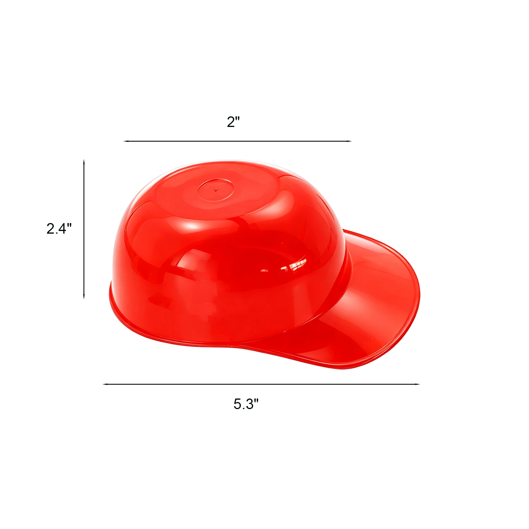 8 Oz Baseball Helmet Bowl For Ice Cream And Snacks - Image 2
