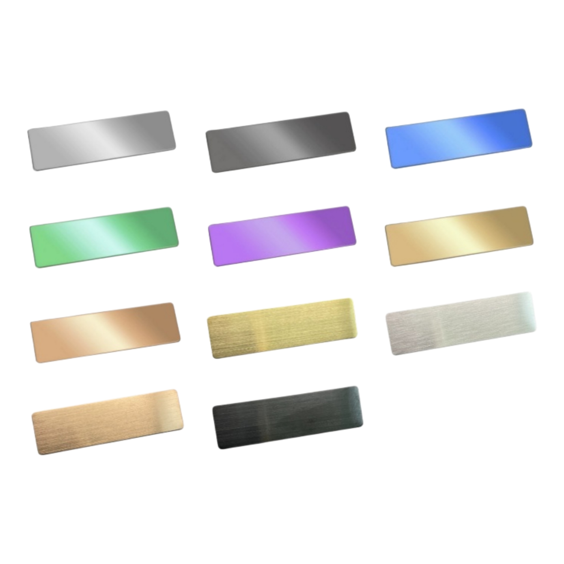 Custom Stainless Steel UV Printed Employee Name Badge - Image 3