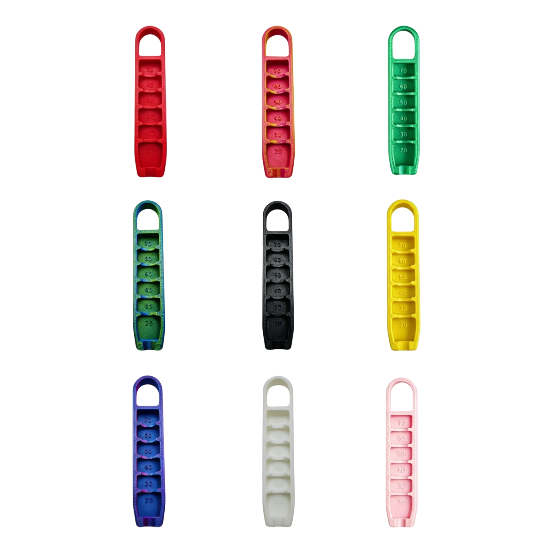 Portable PLA Golf Tee Height Alignment Adjustment Tool - Image 3