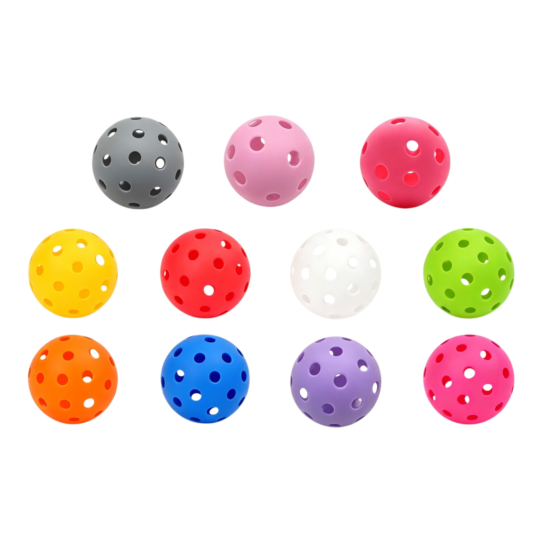 Durable 40-Hole TPE Outdoor Pickleball For Training - Image 3