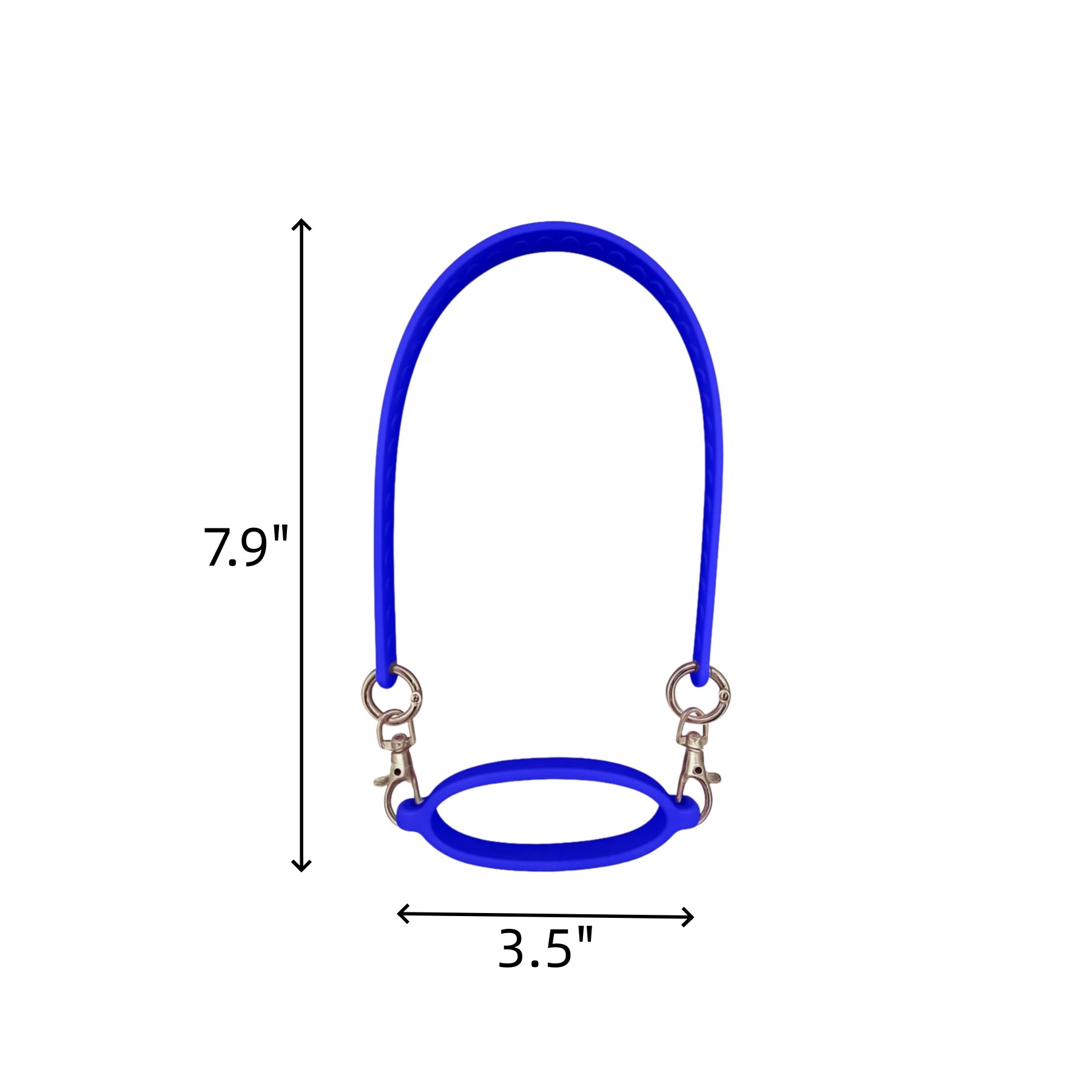 Silicone Water Bottle Carrier Strap With Safety Ring - Image 3