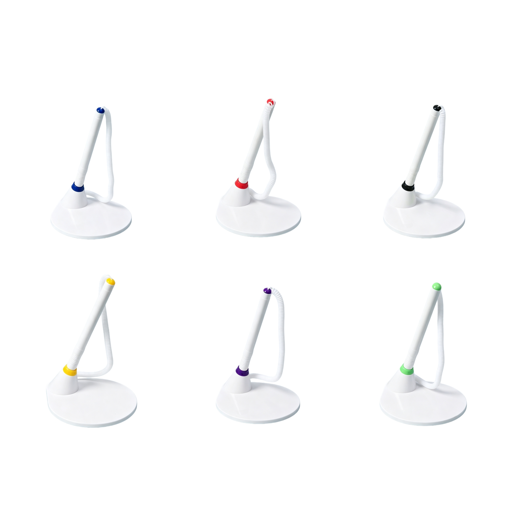 Desktop Fixed Ballpoint Pen With Chain And Adhesive Base - Image 3