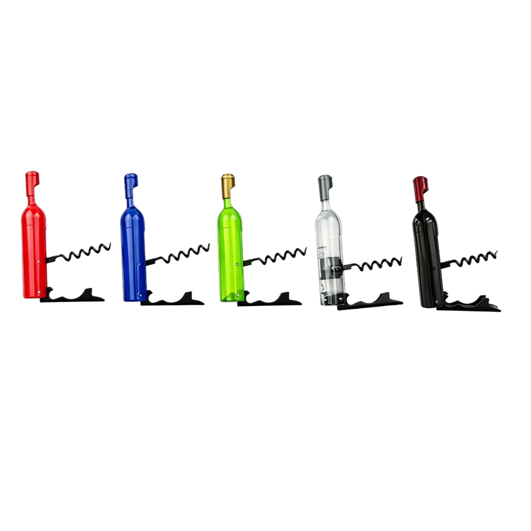 Magnetic Wine Bottle Corkscrew With Bottle Cap Opener - Image 3