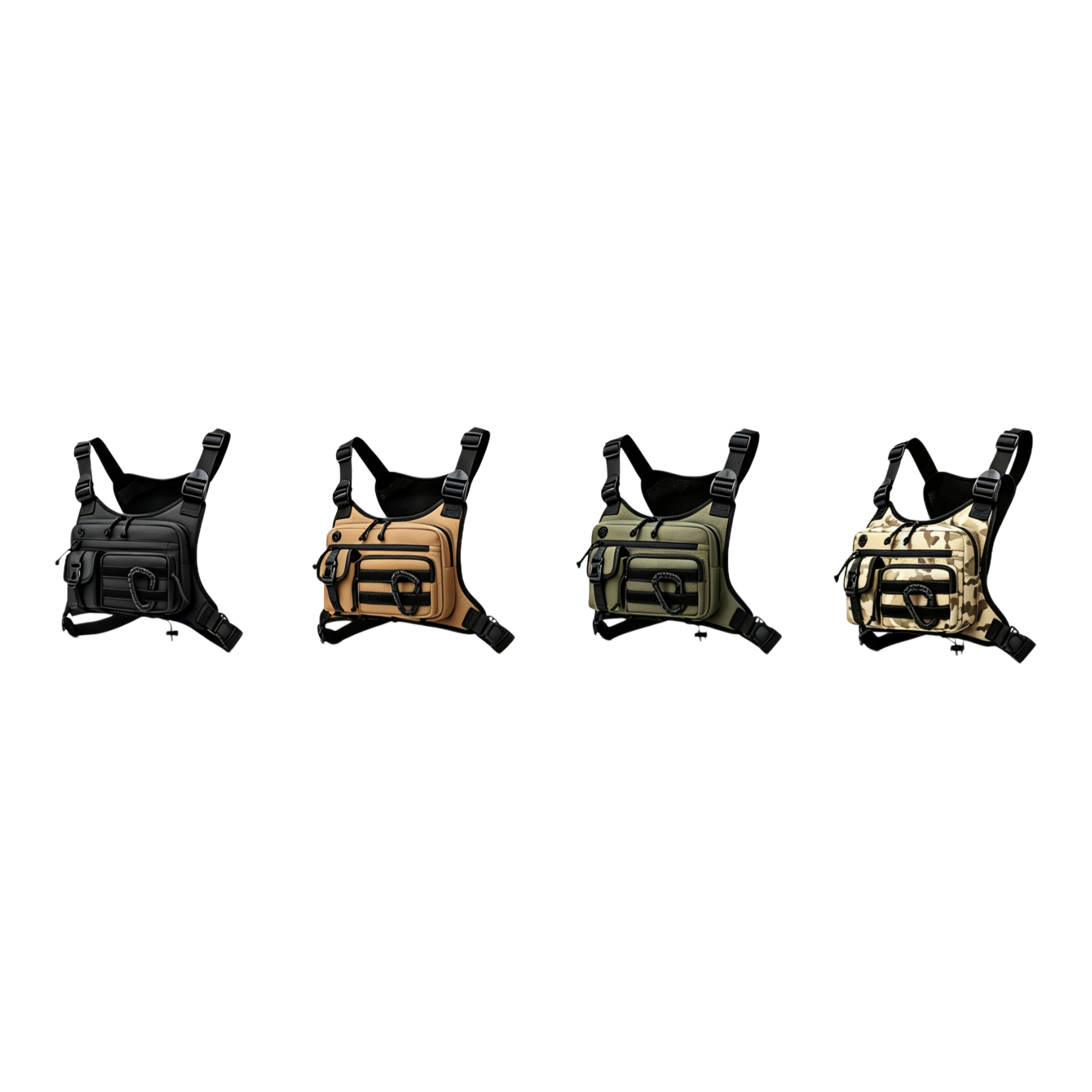 Adjustable Oxford Tactical Chest Pack For Outdoor Use - Image 3