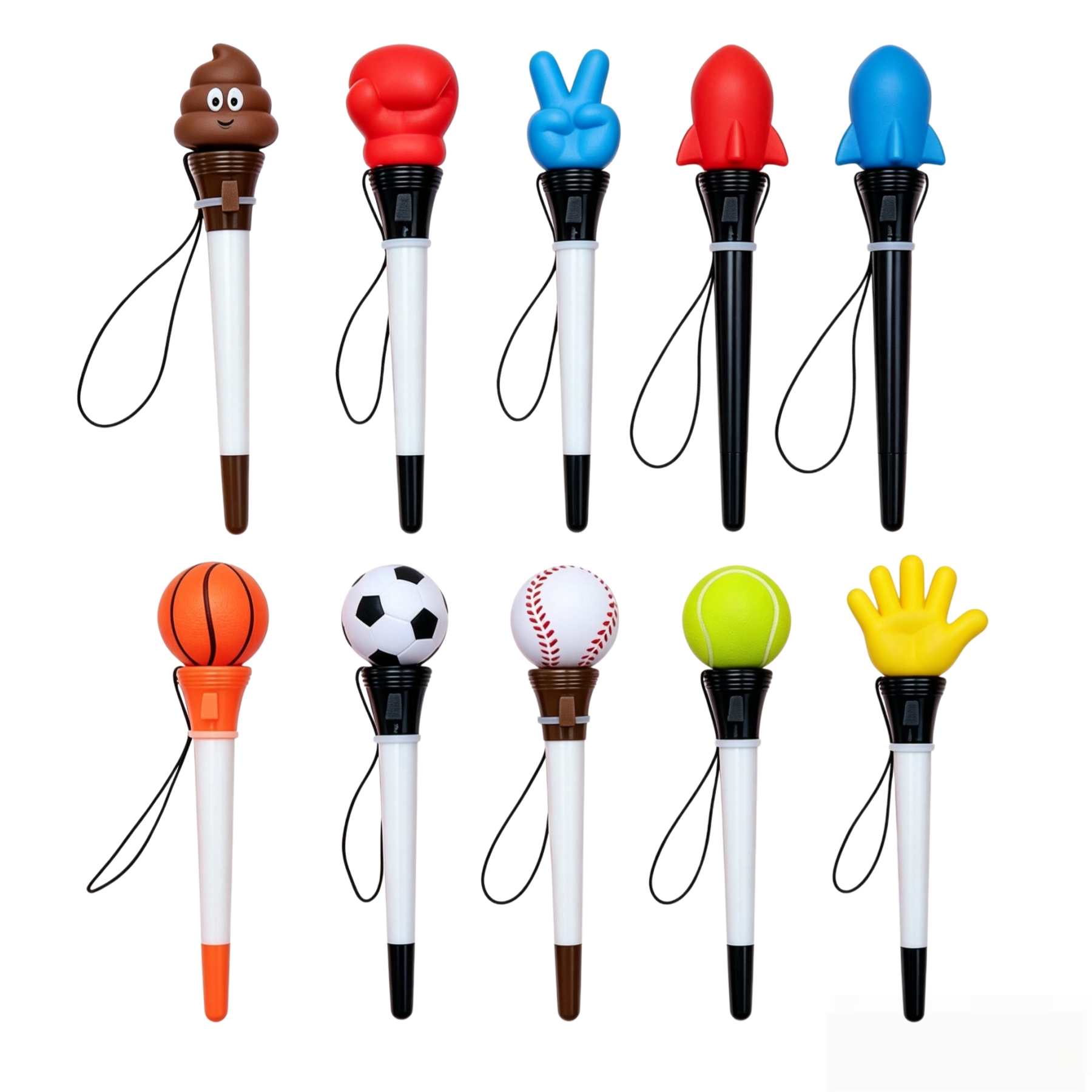 Fun Boxing Bounce Ballpoint Pen With Soft Punching Tip - Image 3