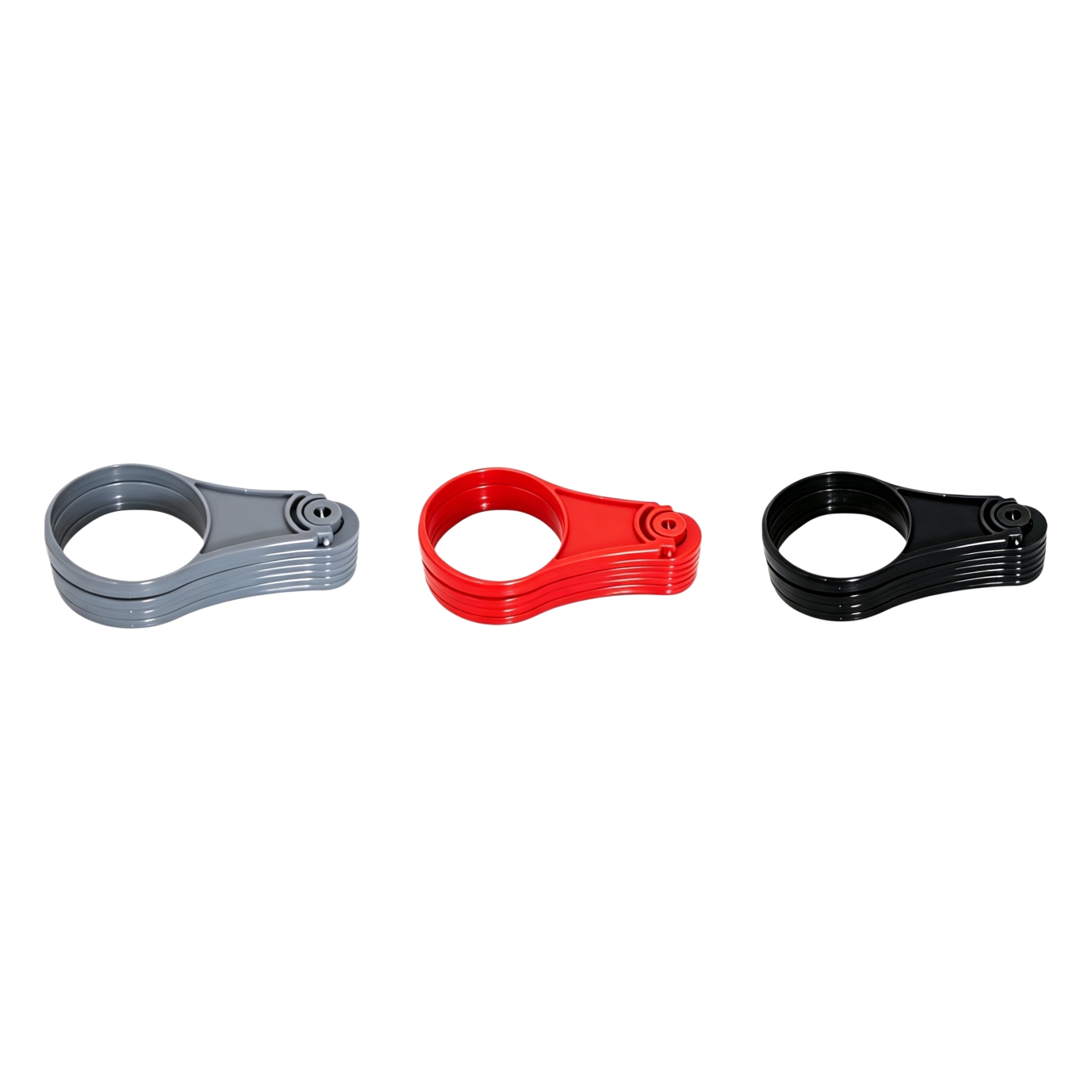 Portable Foldable Plastic Cup Holder With Key Ring - Image 3
