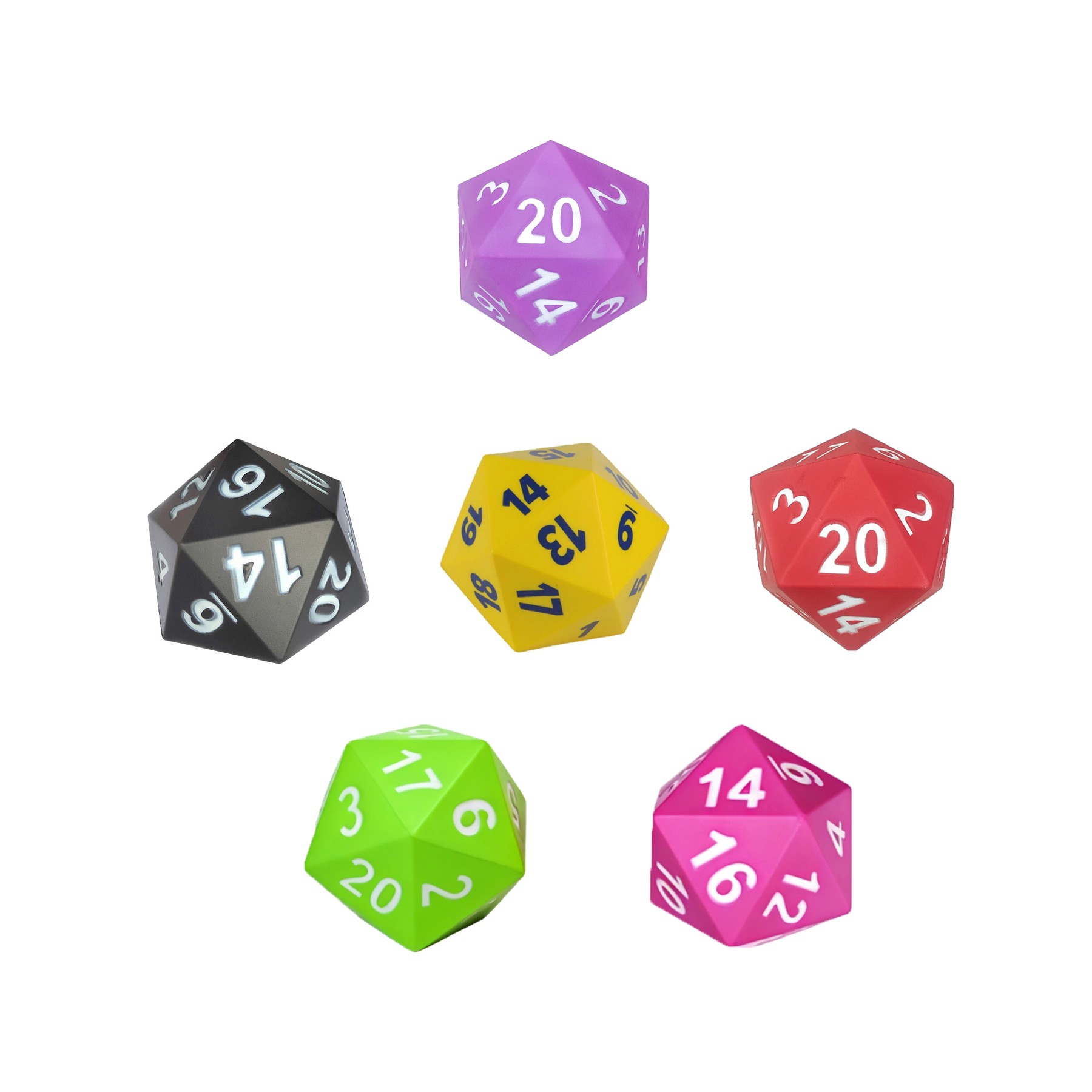 Oversized 20 Sided PU Foam Dice For Games And Classes - Image 3